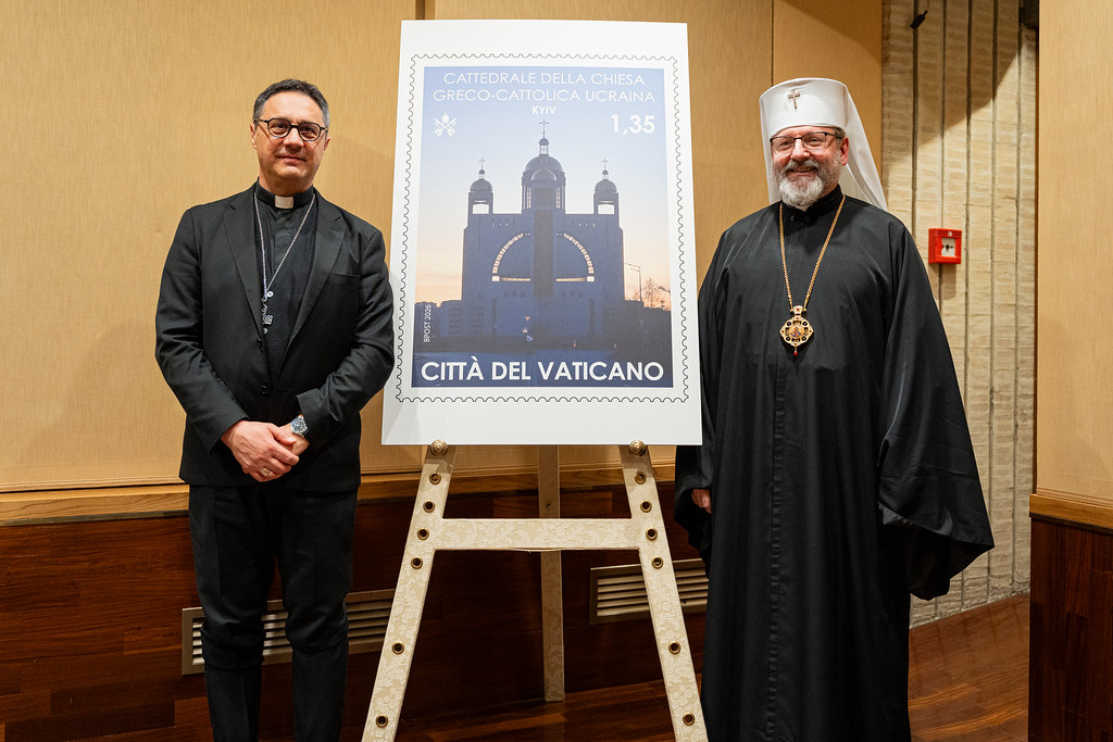 Vatican issues stamp honoring Ukrainian Catholics as war enters fourth year