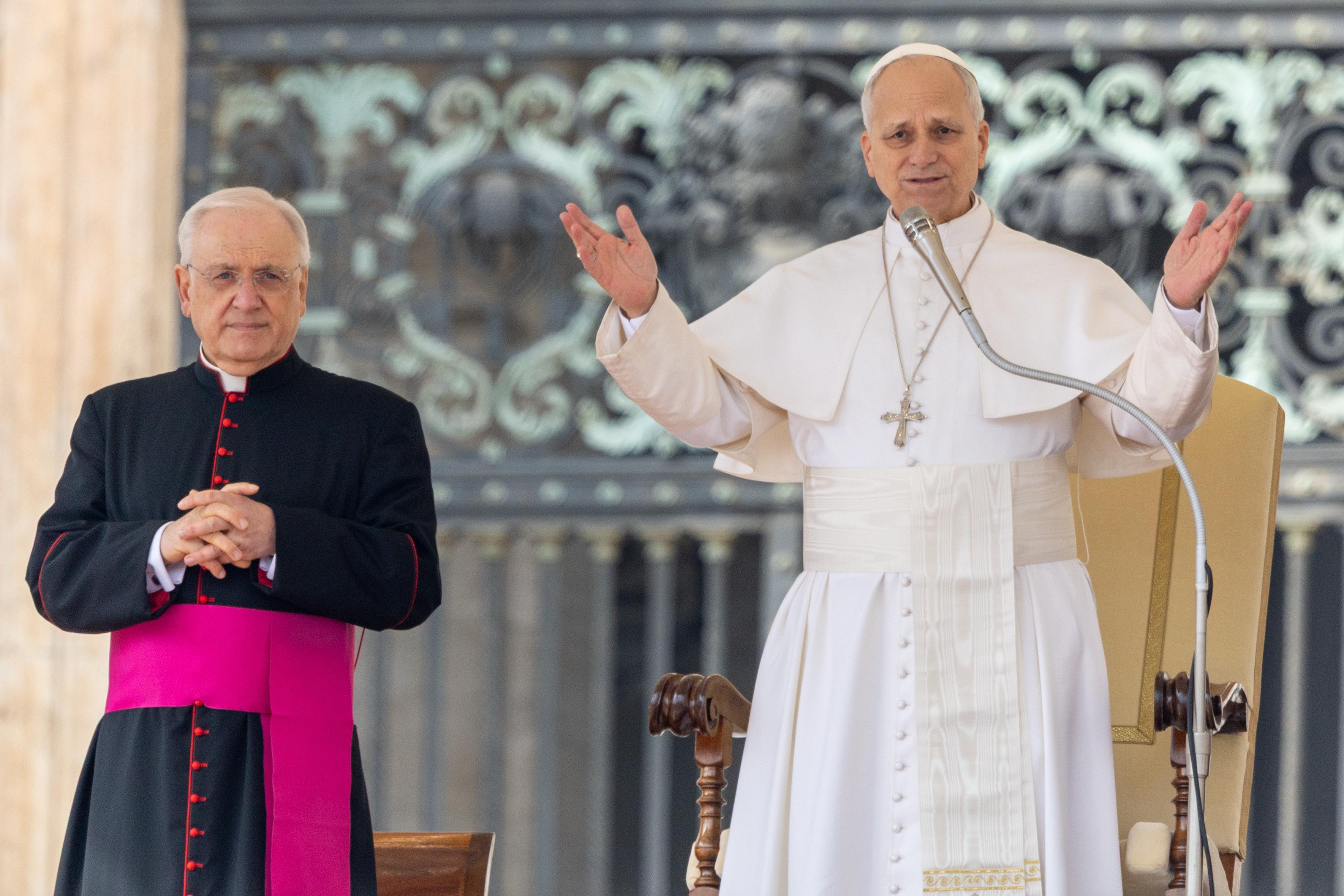 Pope Leo XIV explains the Church’s ‘human and divine dimensions’