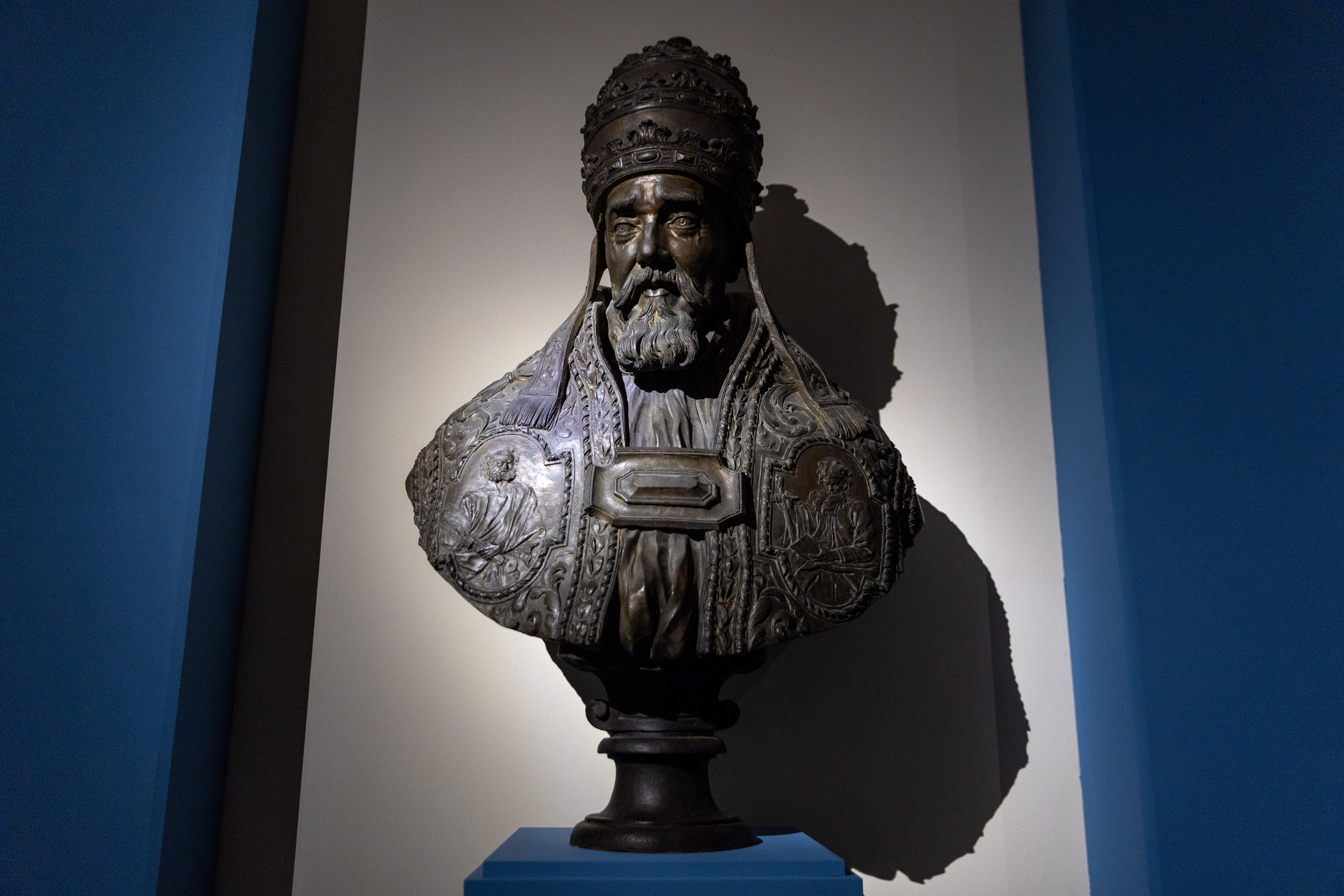 Bust of Pope Urban VIII. | Credit: Daniel Iba&ntilde;ez/EWTN News