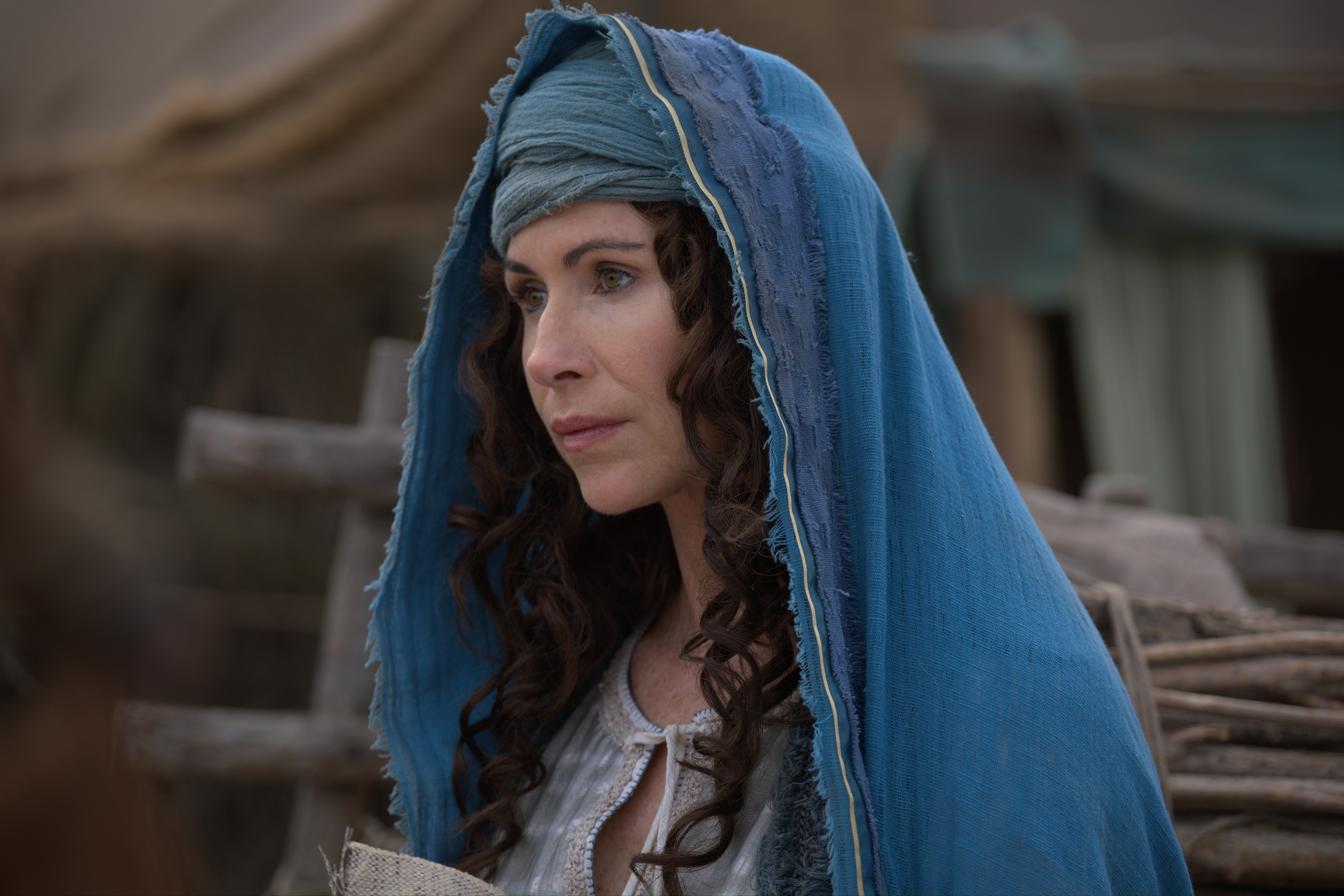 Actress Minnie Driver as Sarah in Fox&rsquo;s &ldquo;The Faithful: Women of the Bible.&rdquo; | Credit: Fox Broadcasting Company