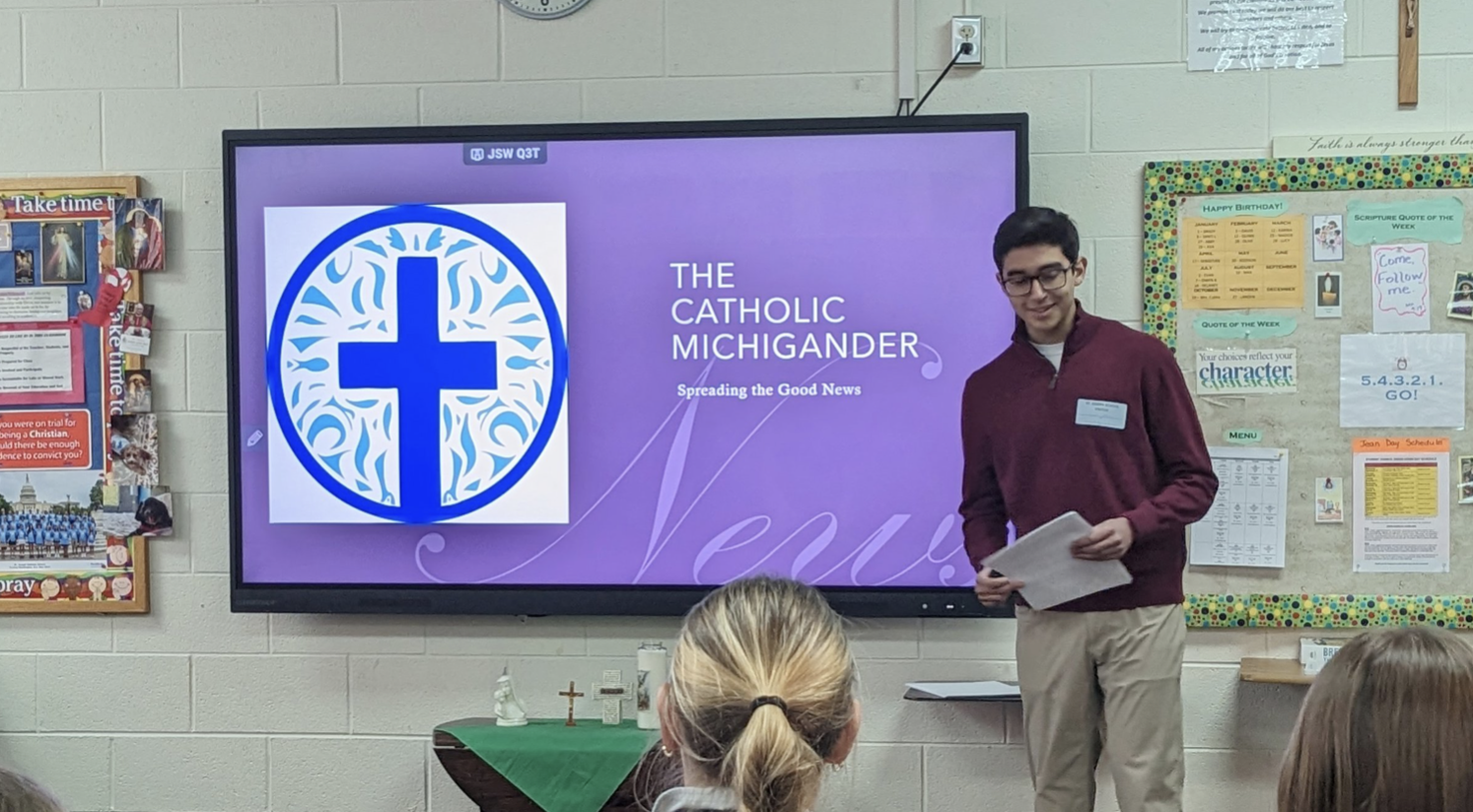 Michigan teen starts Catholic online newspaper for other teens