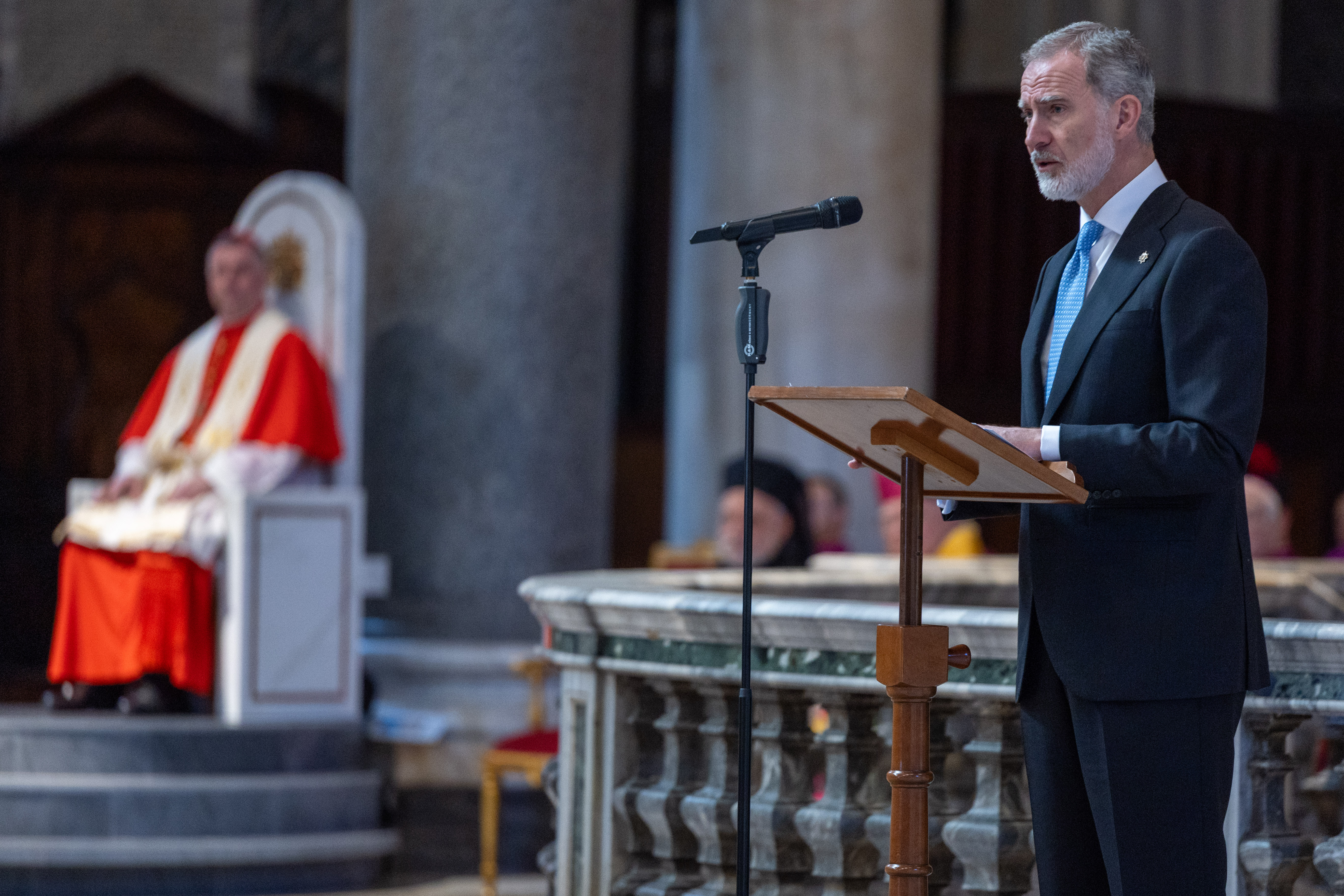 King Felipe VI of Spain installed as protocanon of the Basilica of St. Mary Major