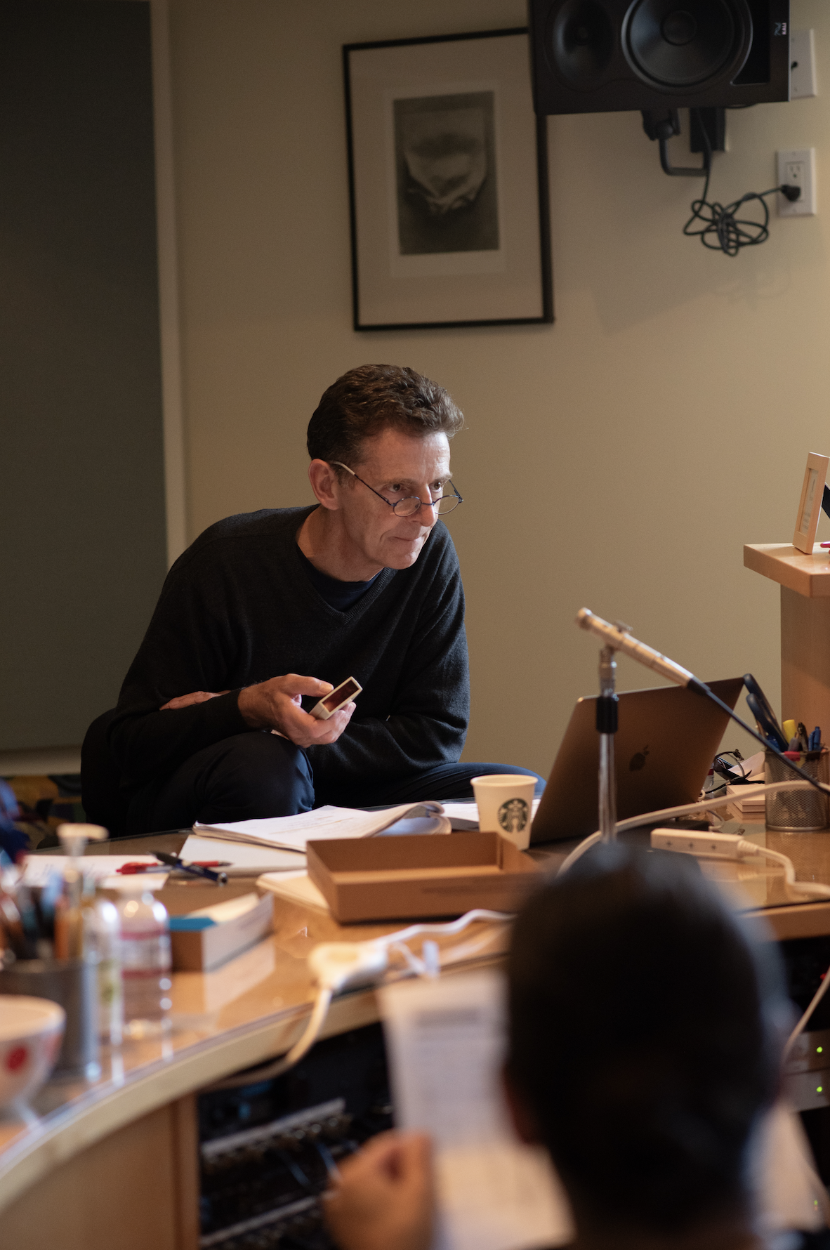 Mark Ramsey during the production of “The Christ.” | Credit: Ember Pictures