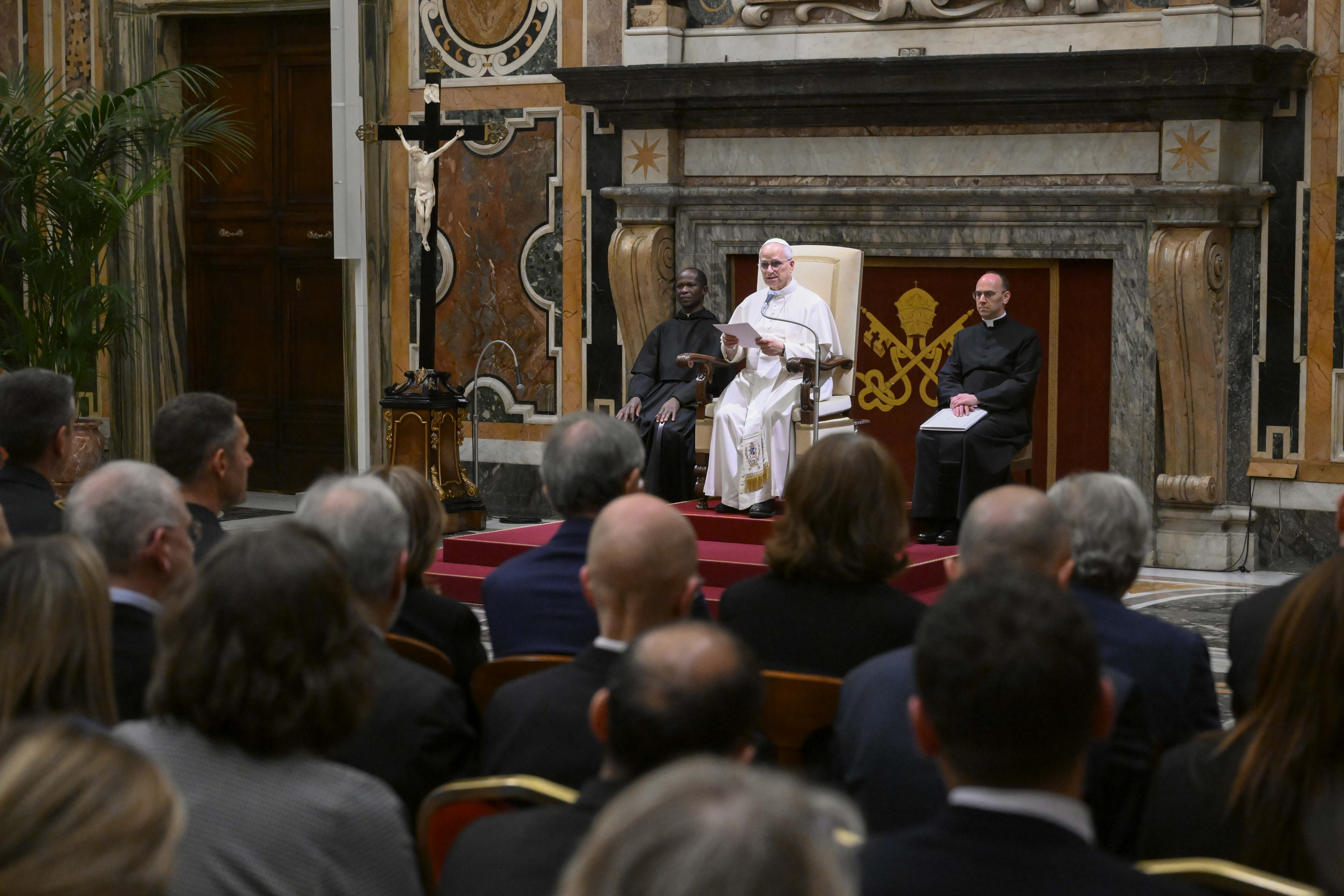Pope Leo praises organ donation, warns about commodification of the body