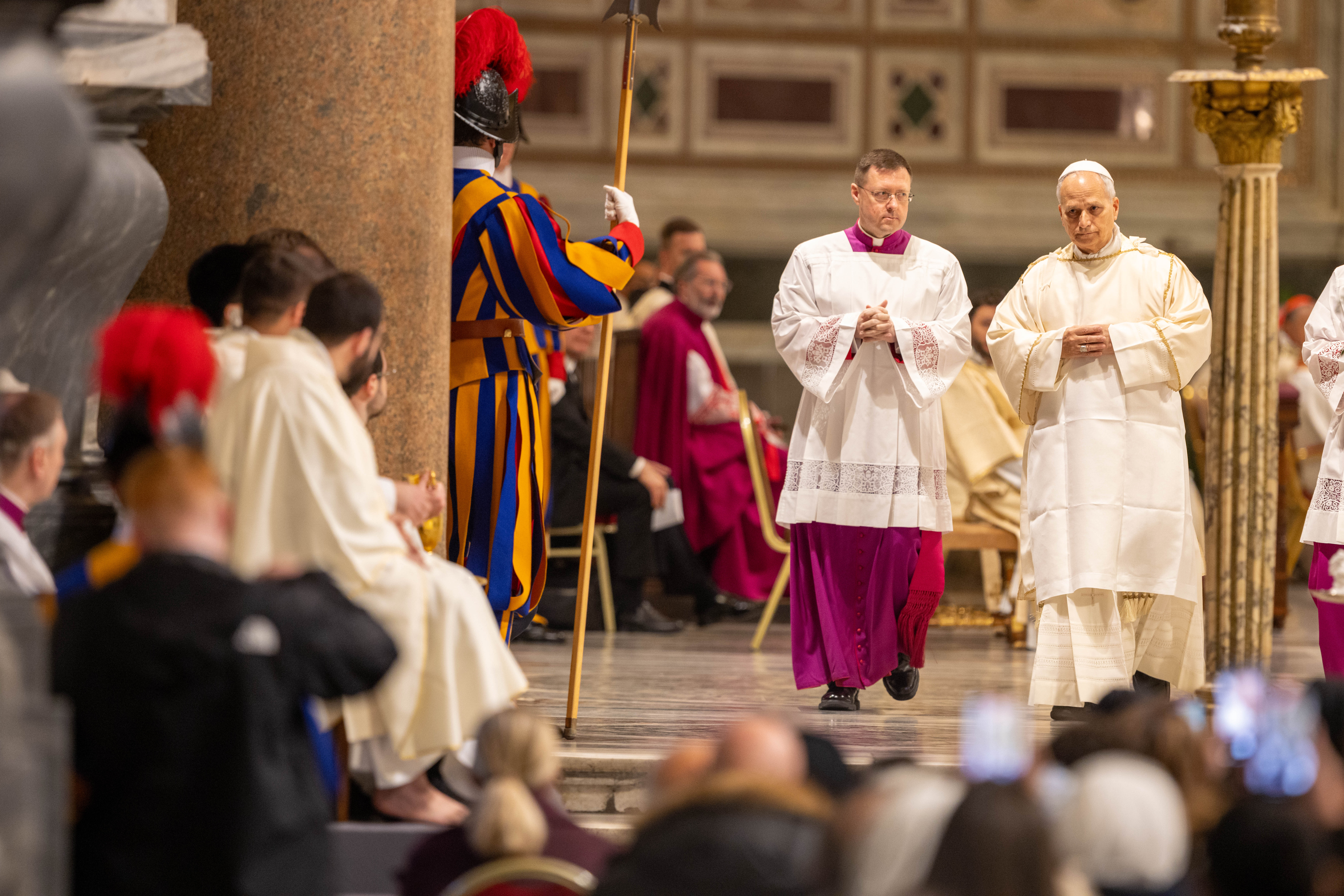 PHOTOS: Pope Leo XIV celebrates the Mass of the Lord’s Supper at the Vatican