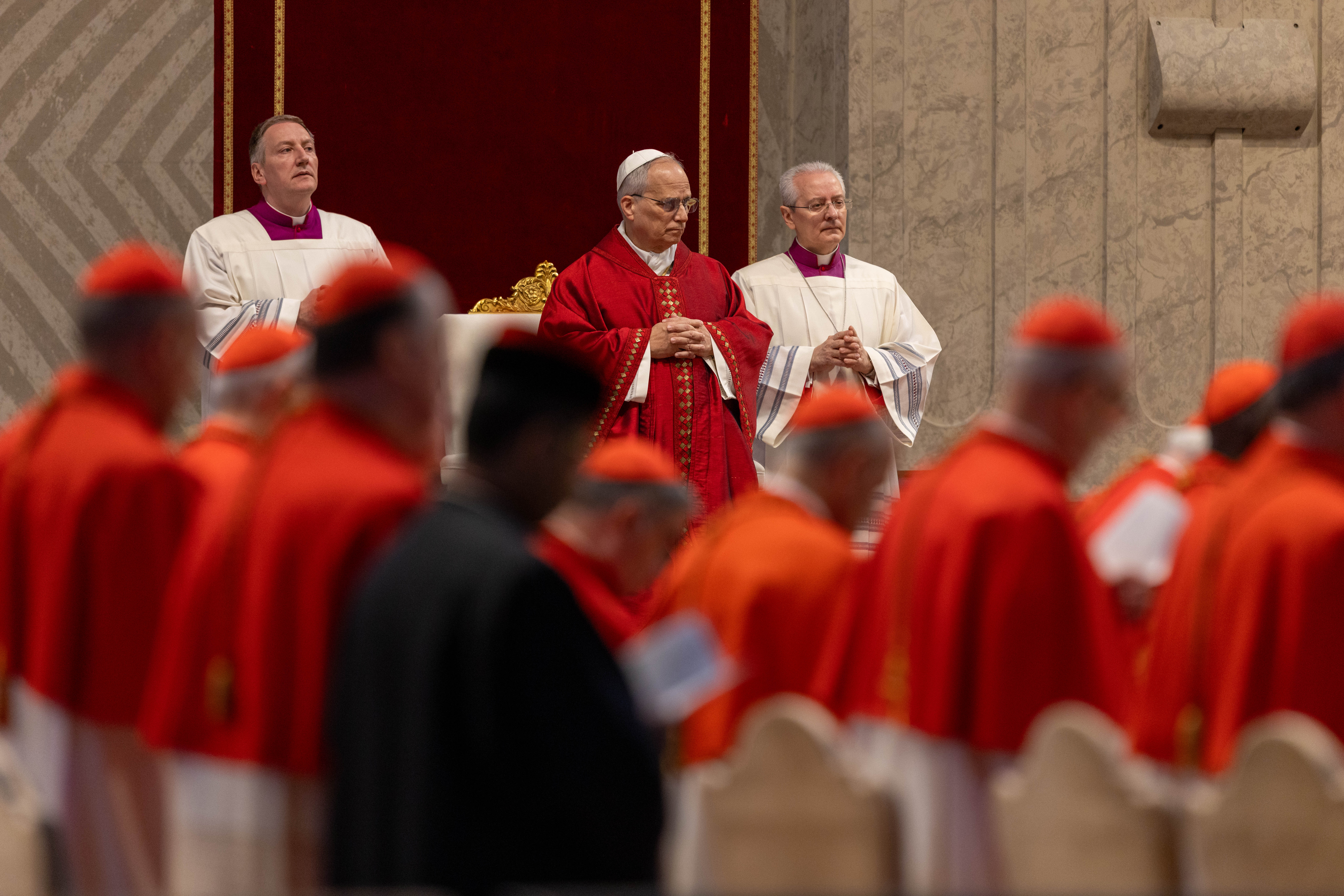 Pope Leo XIV celebrates Good Friday of the Lord’s Passion in St. Peter’s Basilica