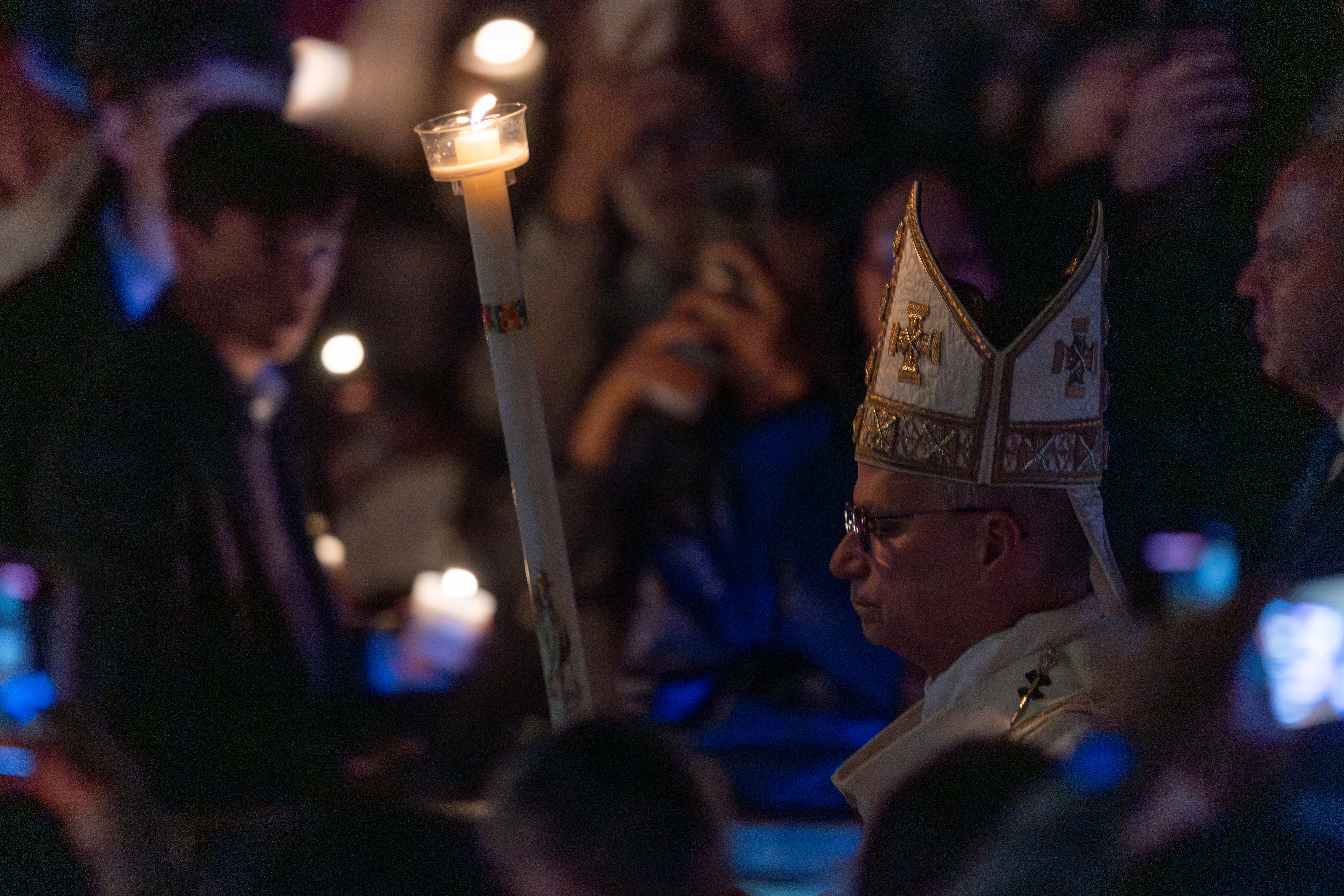 At Easter Vigil, Pope Leo XIV calls for peace to 'grow and flourish' throughout the world
