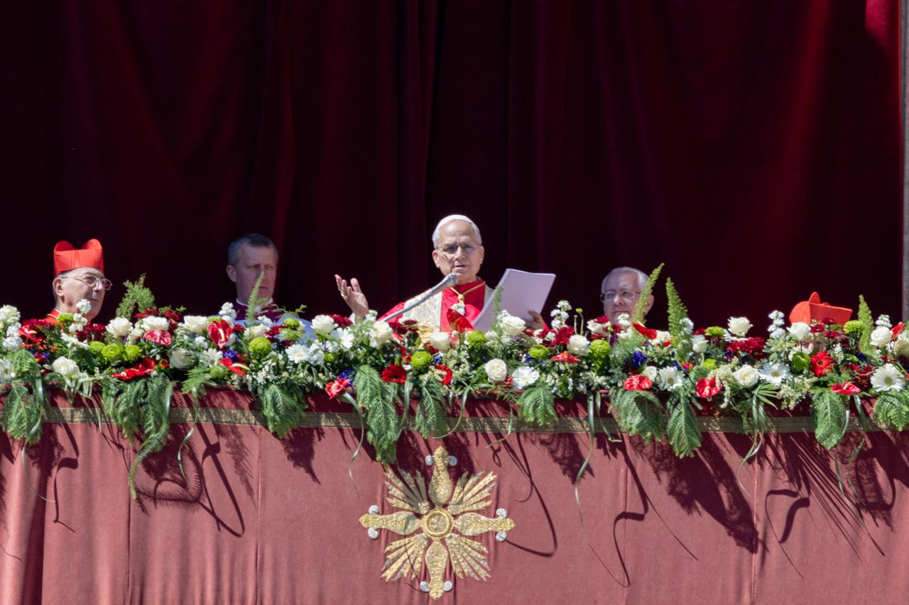 Pope Leo XIV announc...