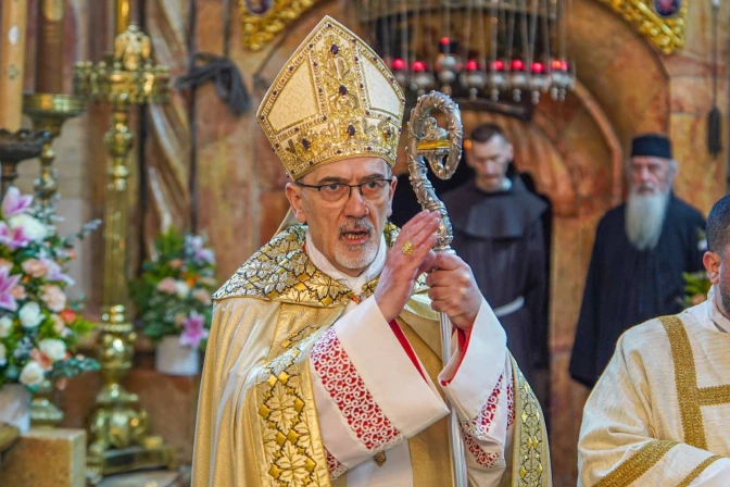 Latin patriarch of Jerusalem on Easter: ‘The Risen One is not where we left him’