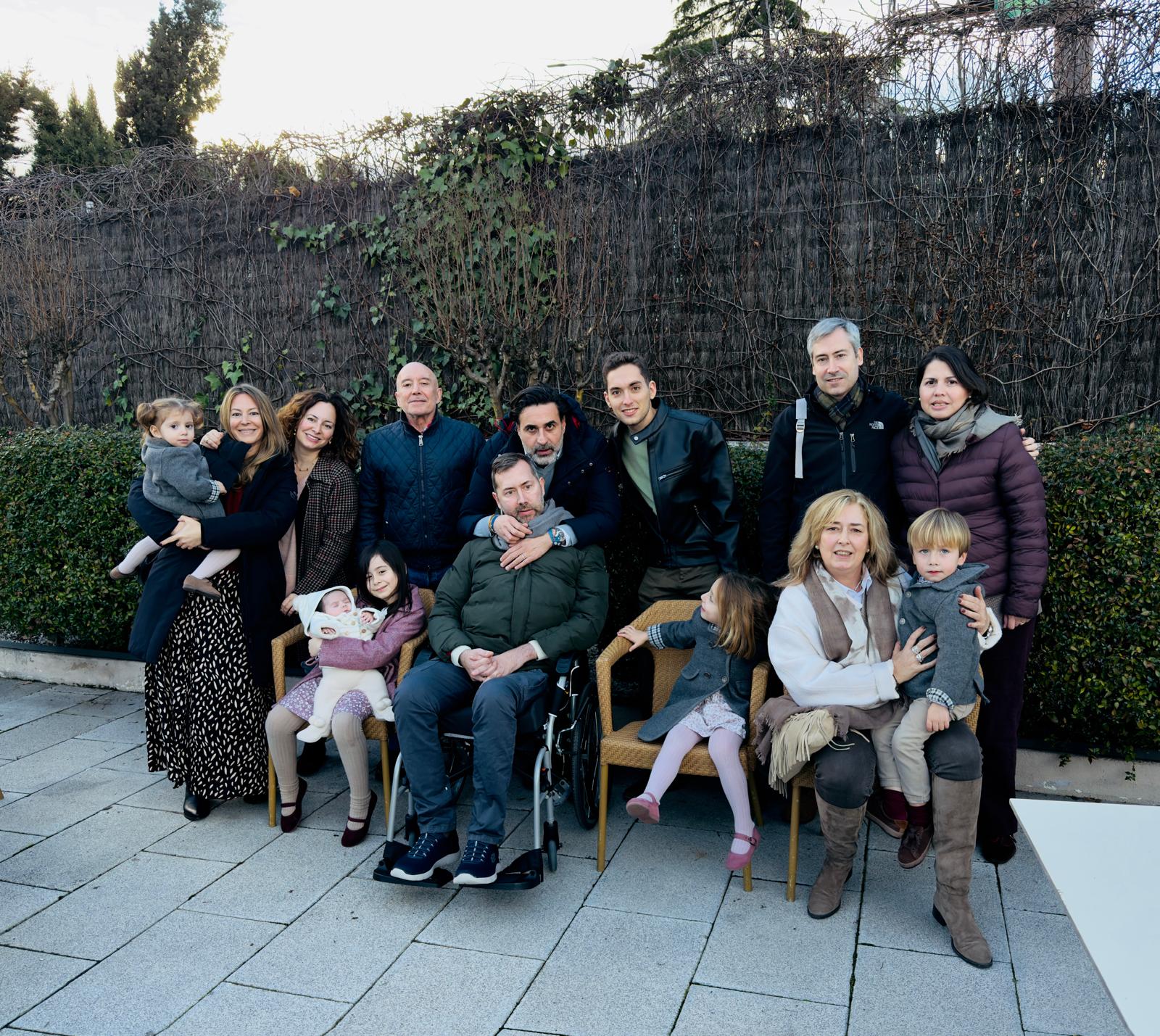 Miguel and Virginia with their family. | Credit: Photo courtesy of Virginia Pérez de Santana