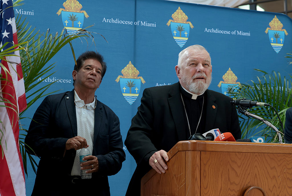 Miami archbishop urges U.S. government to reconsider funding cut for children’s program