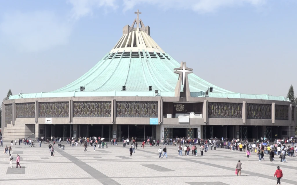 The Basilica of Our Lady of Guadalupe in Mexico City