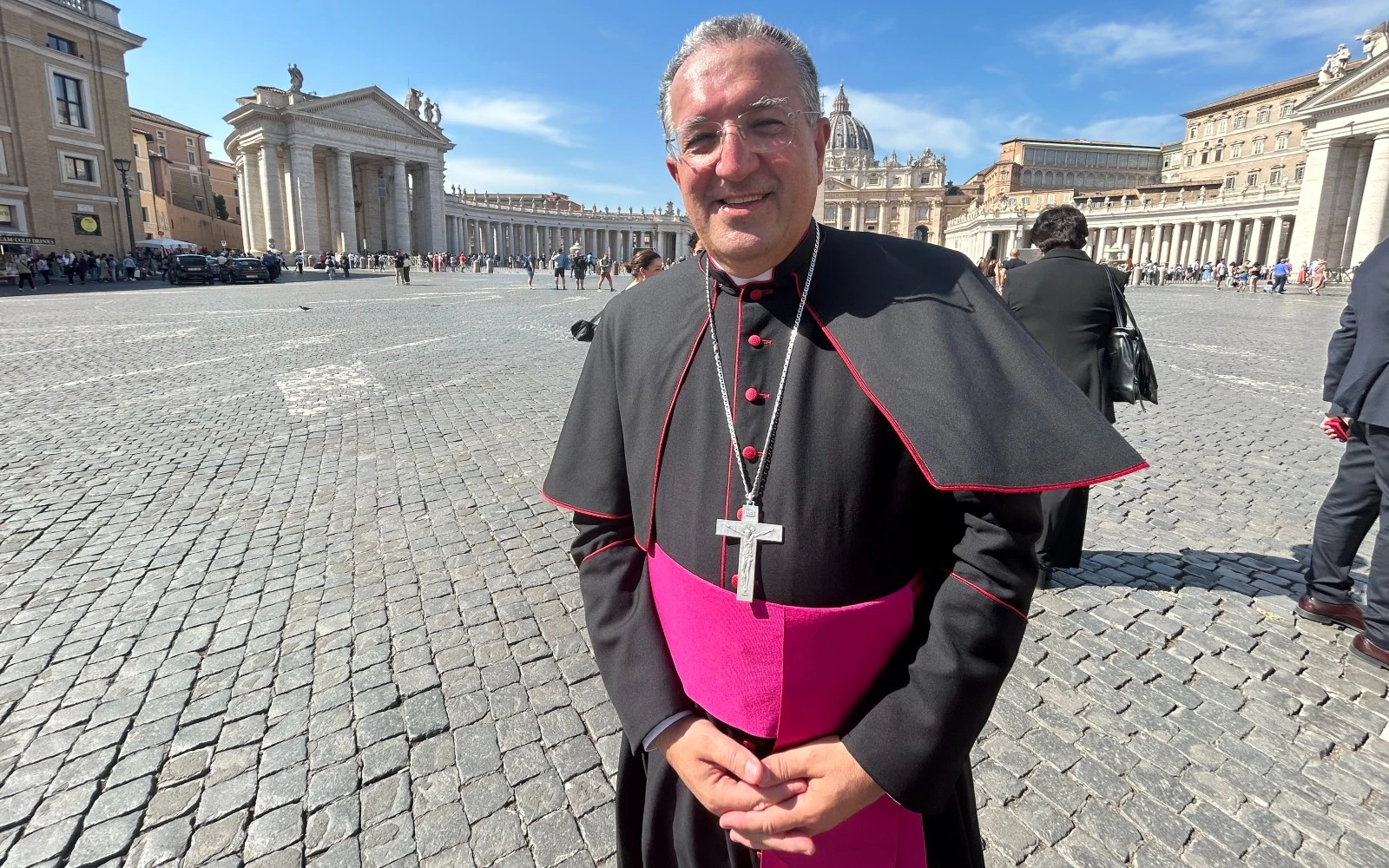 Mons. Ginés García Beltrán, obispo de Getafe, en el Vaticano