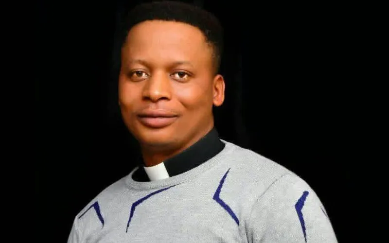 Father Nathaniel Asuwaye, the parish priest of Holy Trinity Parish of Nigeria&rsquo;s Kafanchan Catholic diocese, was kidnapped on Feb. 7 during an attack by gunmen, and has regained his freedom after more than three months in captivity. | Credit: Photo courtesy of the Kafanchan Catholic diocese