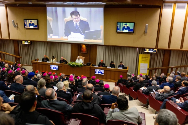During the presentation of the encyclical Magnifica Humanitas on May 25, 2026, Christopher Olah, co-founder of Anthropic, pointed to the ethical challenges posed by the development of AI. | Credit: Daniel Ibáñez/EWTN News