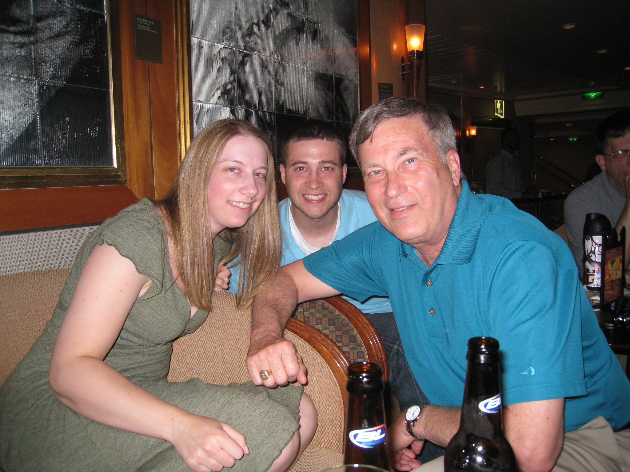 Charles Zech poses with family in an undated photo. | Credit: Photo courtesy of the Zech family