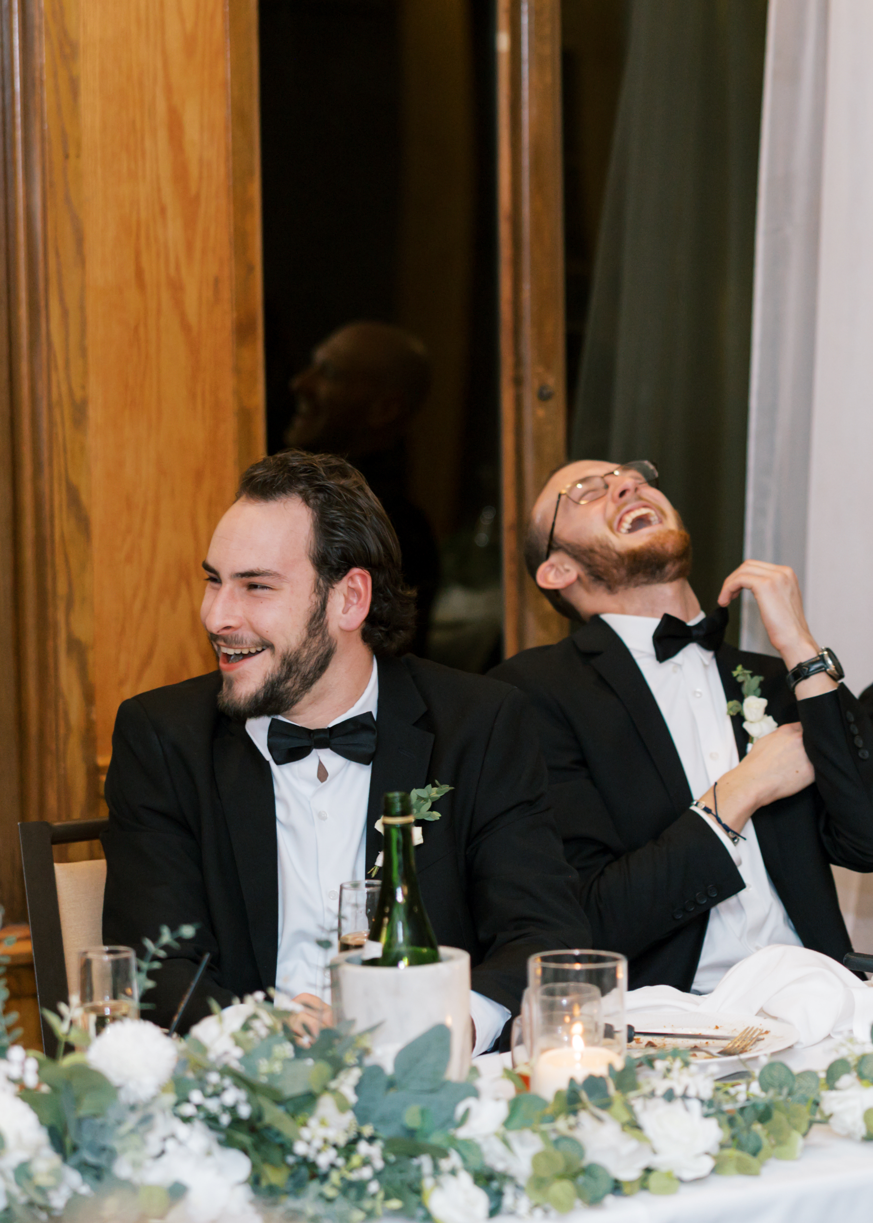Alex Lynch, right, was among the groomsman at Ben Shonka’s wedding. | Credit: Photo courtesy of Ben Shonka