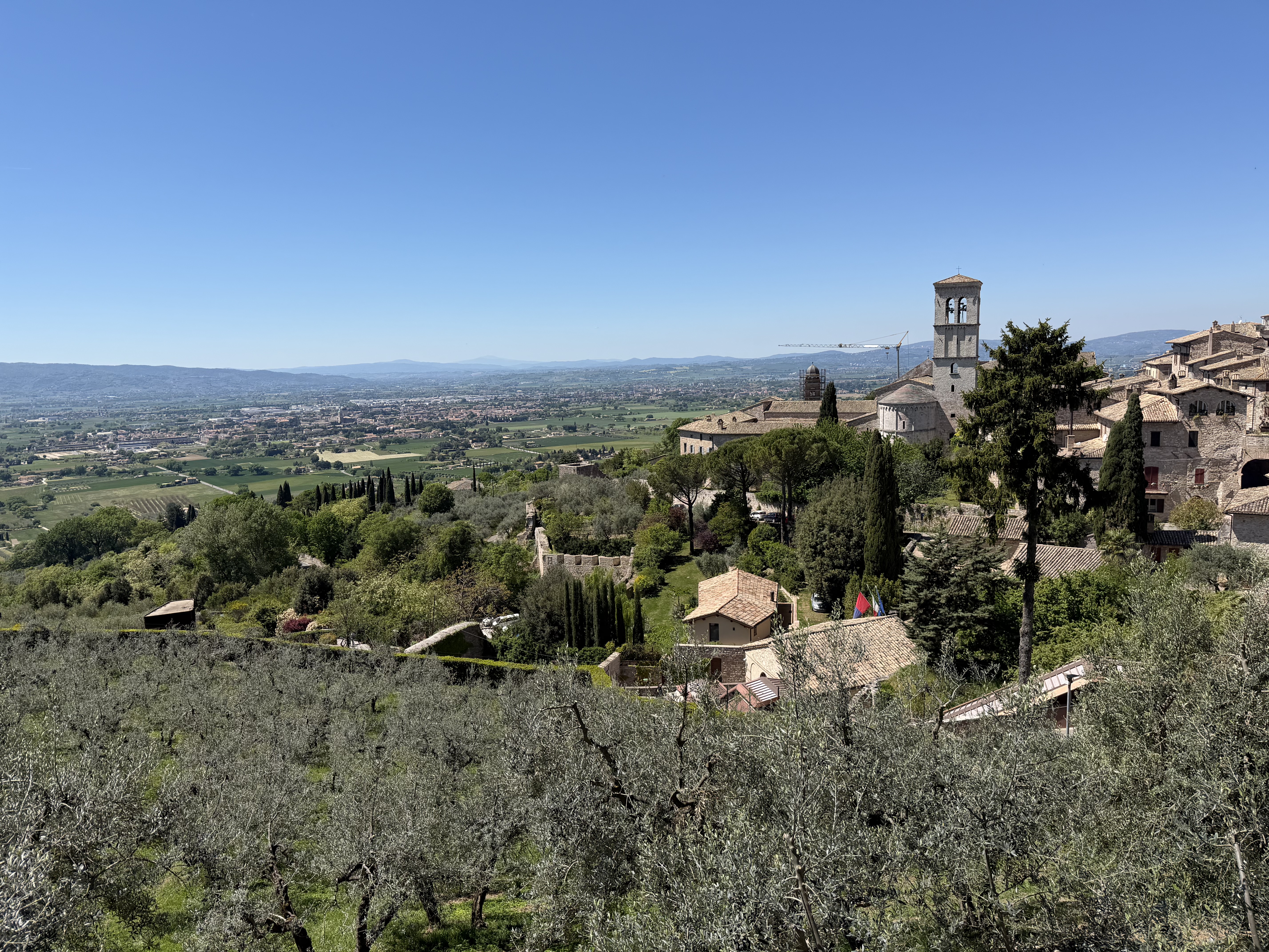 Vista of Assisi, Italy. | Credit: Stephanie Green