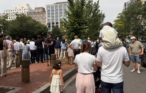 'Witness to the whole world': Families gather for Eucharistic procession in Washington, D.C.