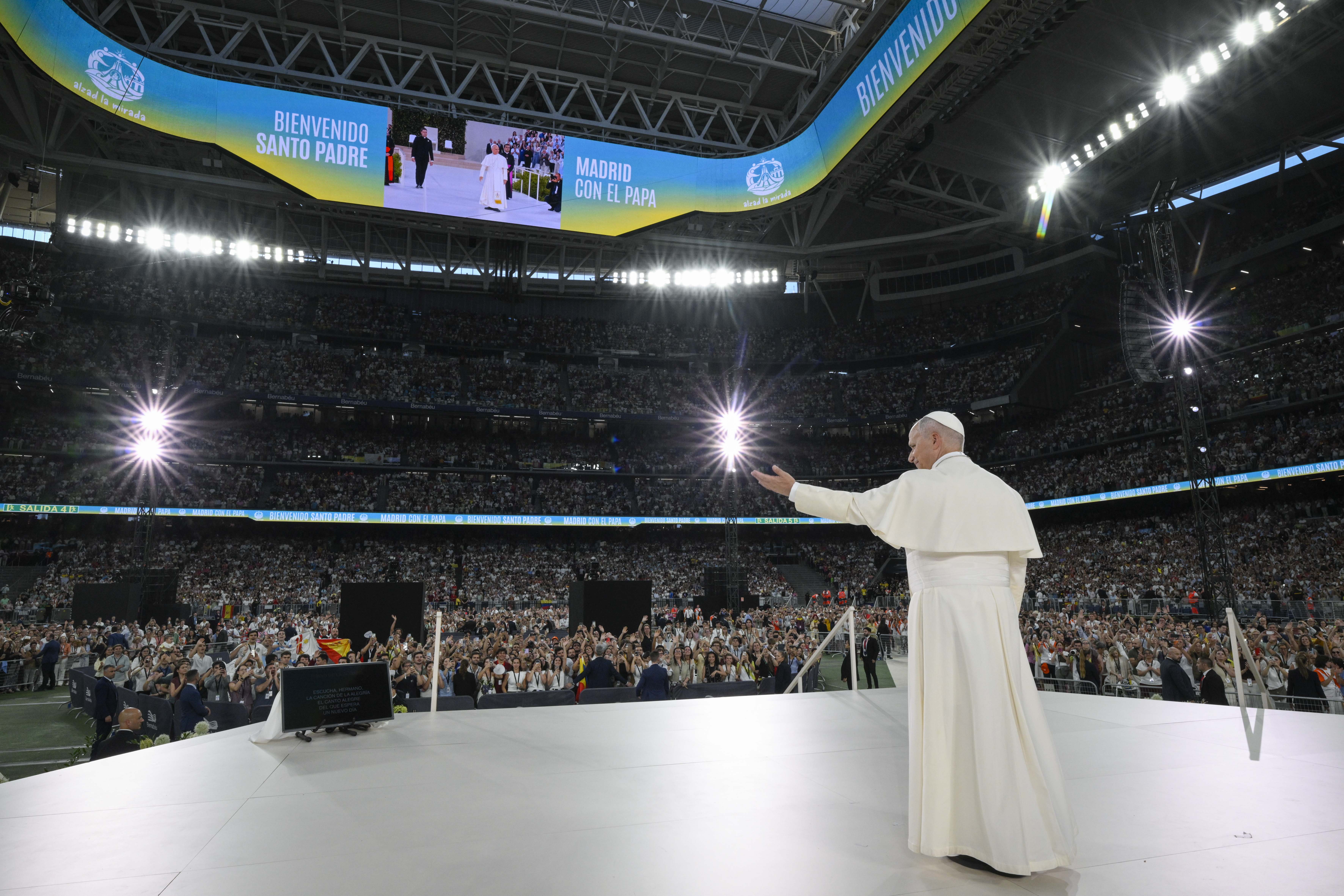 “Seeking and following him is the condition for proclaiming him,” said the Pope about the task of evangelization. | Credit: Vatican Media
