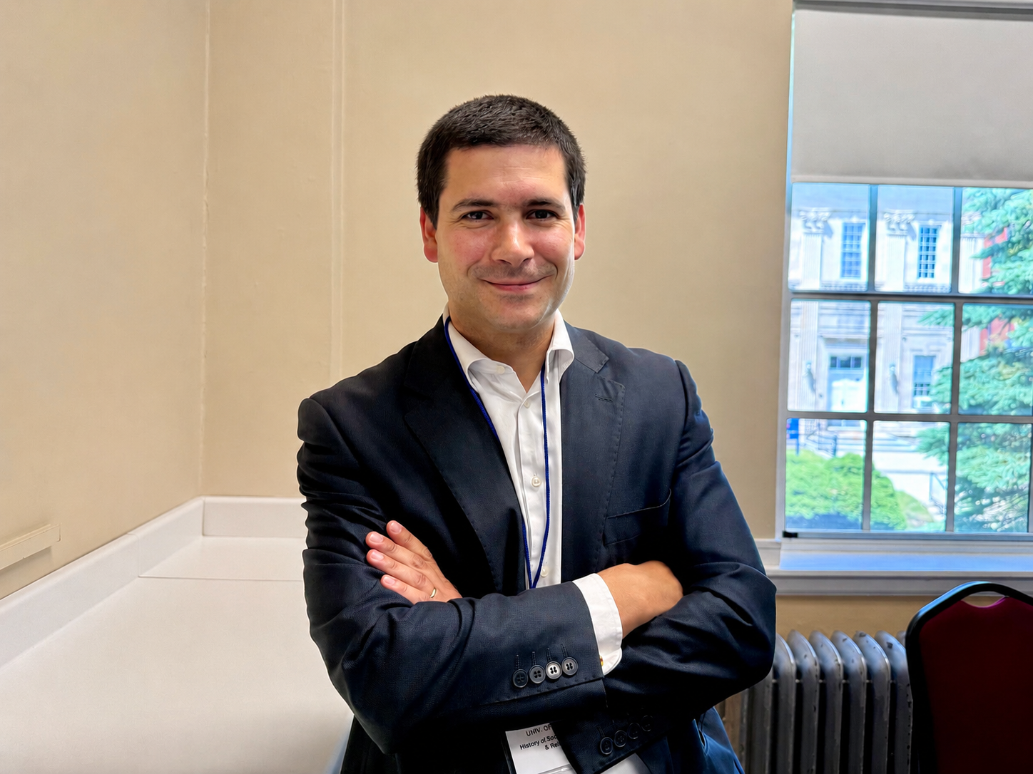 Nuno Castel-Branco of All Souls College, Oxford, was one of the presenters at the ninth annual Society of Catholic Scientists conference held June 5–7, 2026, at Mundelein Seminary in Illinois. | Credit: Theresa Cervantos Barber