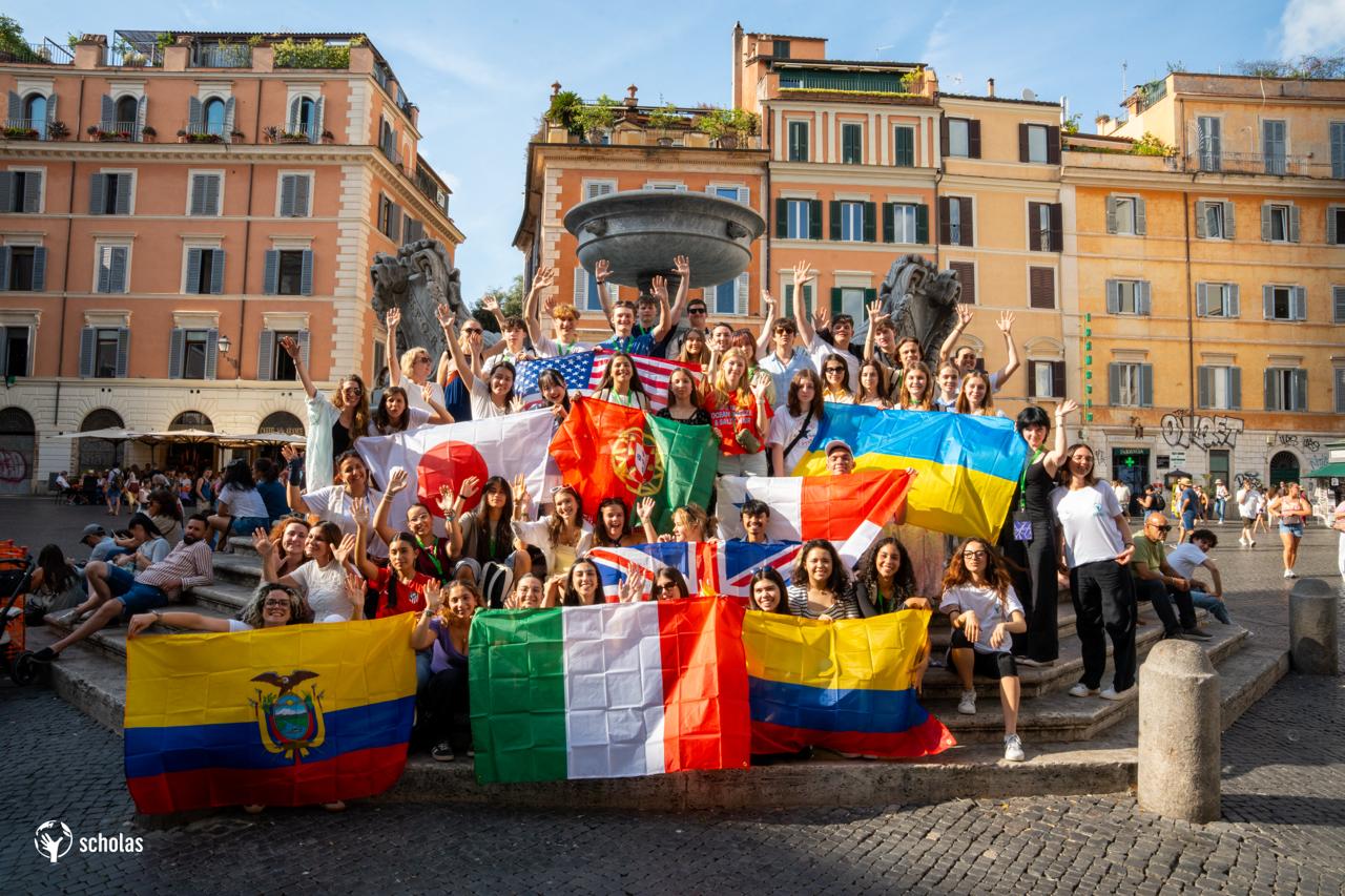Refusing to inherit hatred and war: Teenagers launch peace initiative at the Vatican
