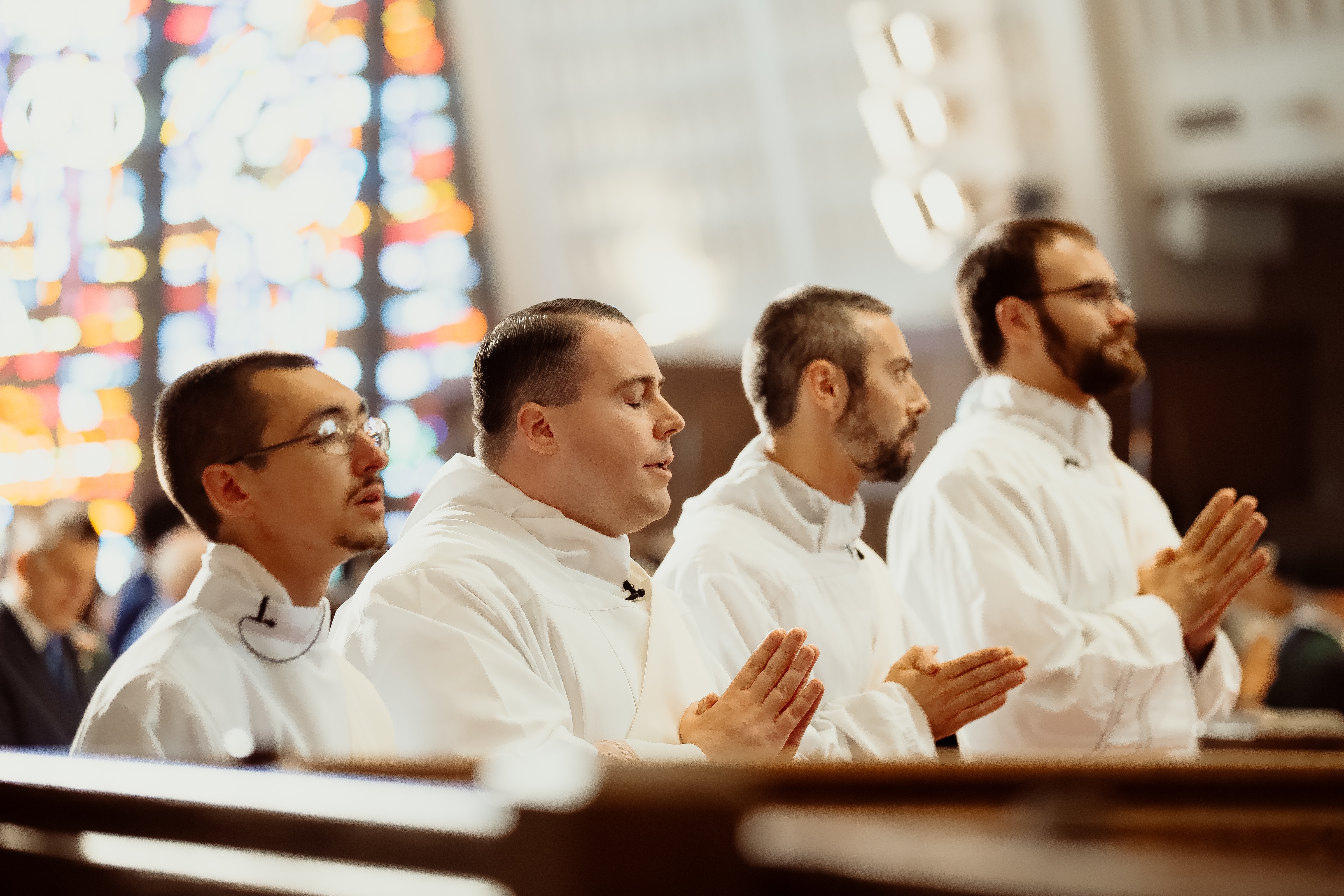 Michigan diocese celebrates new priests after ordinations moved out of cathedral