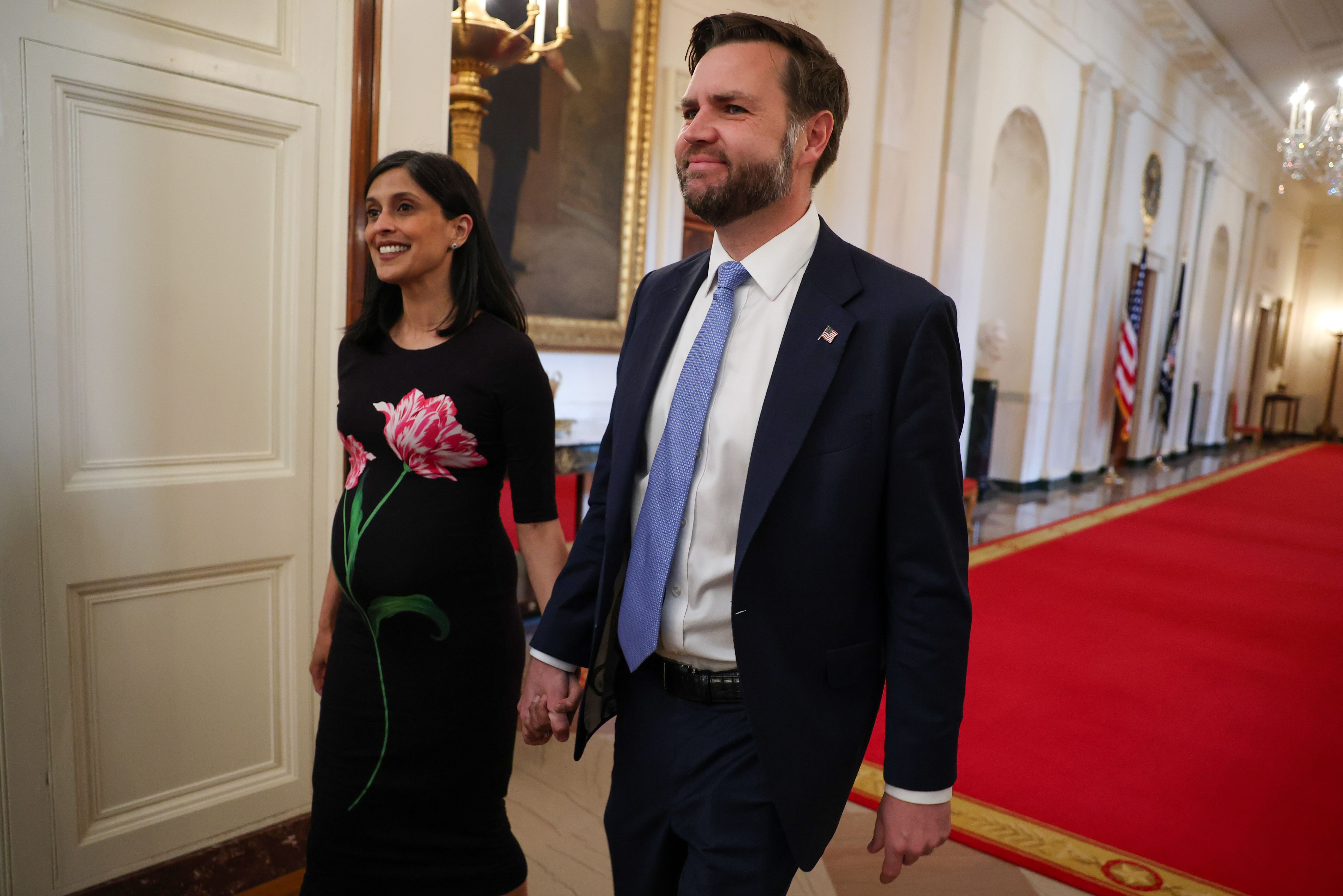U.S. vice president, second lady share family Mass attendance practices
