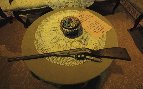 Historical objects and set recreations help illustrate the impact of the Cristero War on the daily lives of Mexicans. | Credit: David Ramos/EWTN News