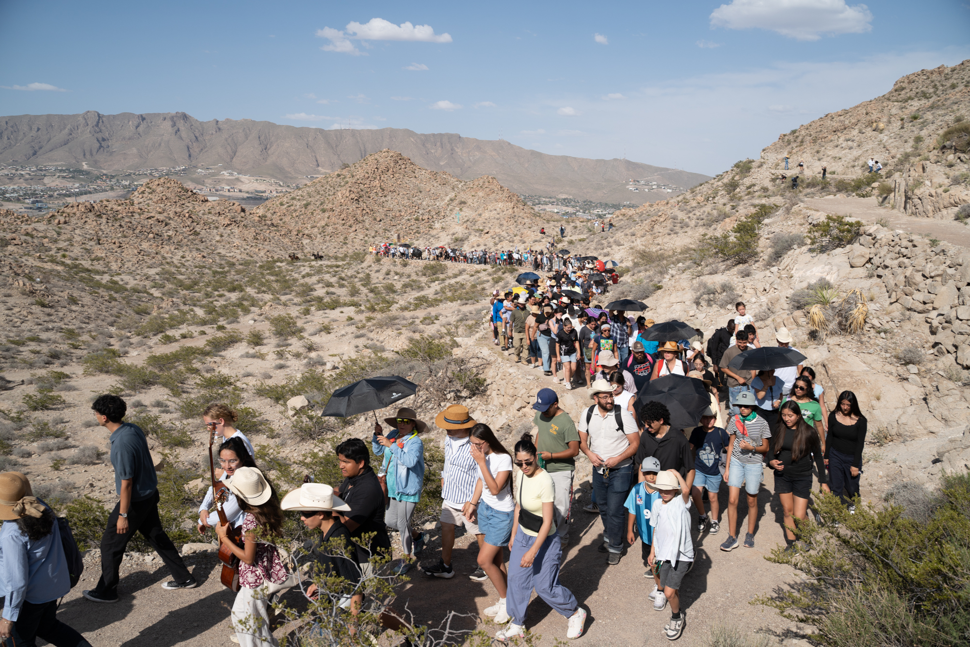 A New Mexico mountain with Christ at the top is the latest battleground in U.S. immigration debate