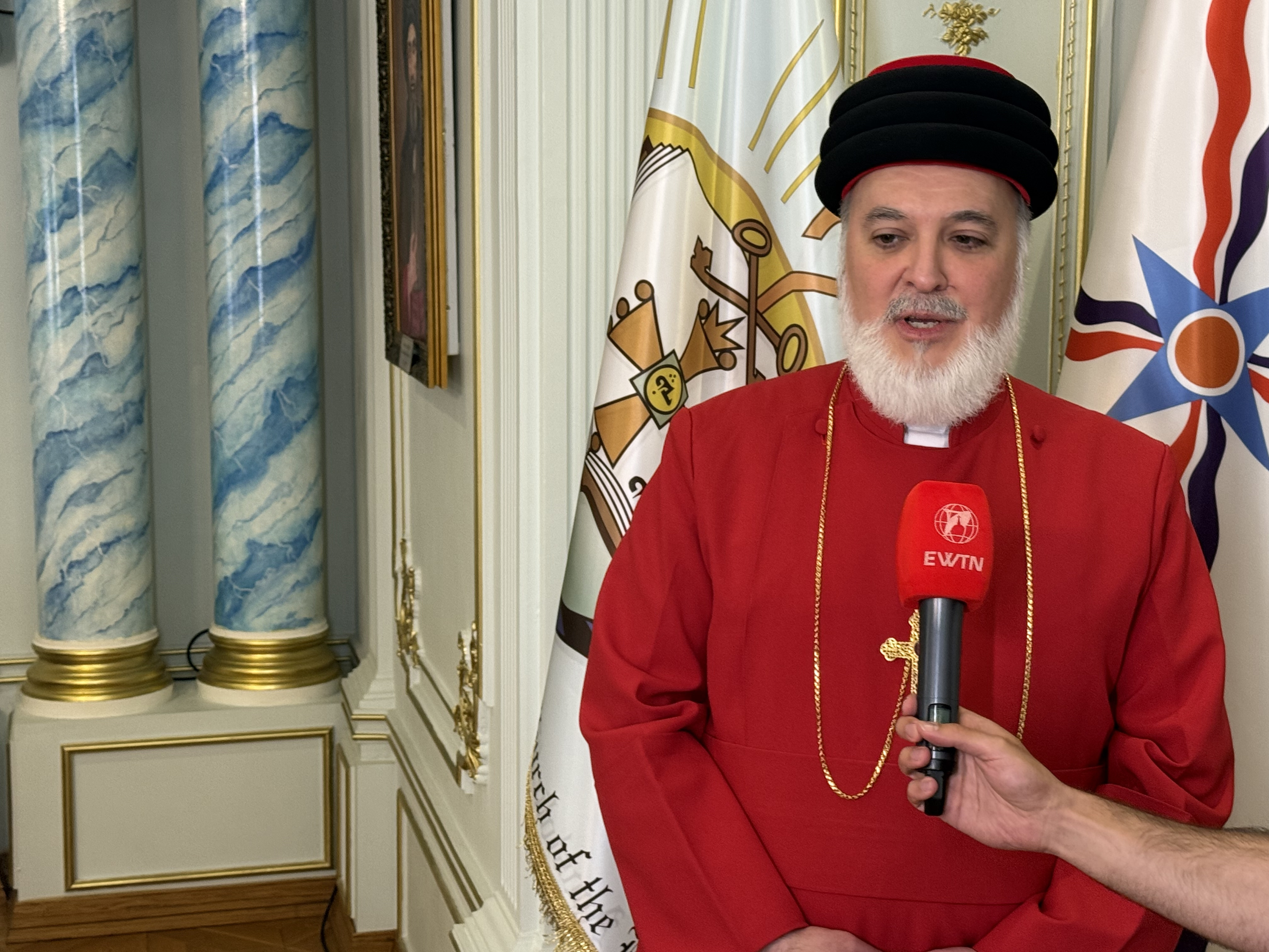 Mar Awa III Royel, catholicos patriarch of the Assyrian Church of the East.
| Credit: ACI MENA