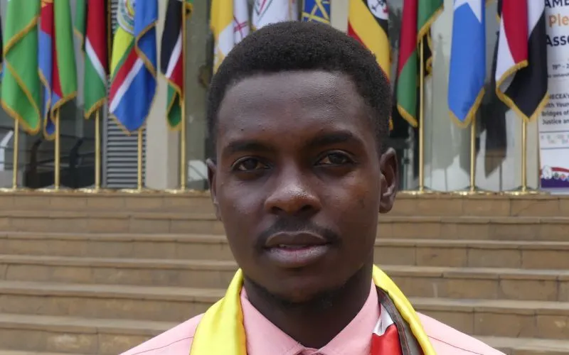 Olwormudu Tonny Blair, a delegate from the Uganda Episcopal Conference, a delegate at the AMECEA assembly, July 20, 2026. | Credit: ACI Africa