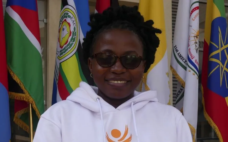 Juanitha Pastory from Tanzania’s Archdiocese of Dar es Salaam is a representative at the AMECEA assembly, July 20, 2026. | Credit: ACI Africa