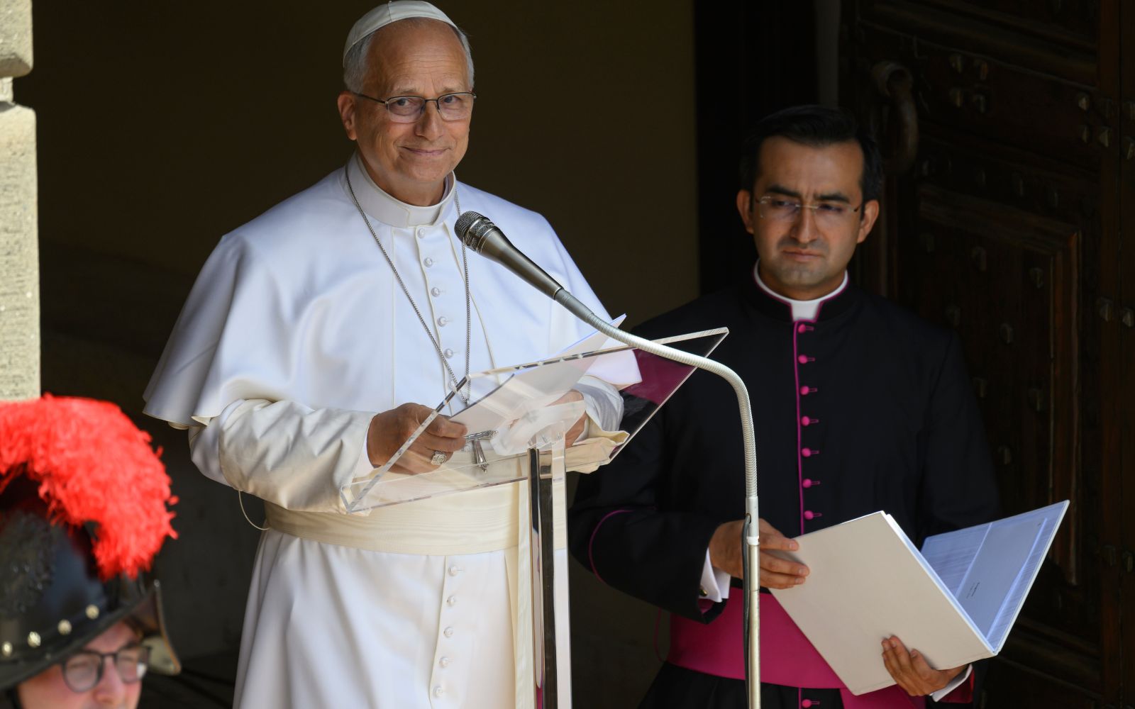 El Papa reza el ángelus de este domingo desde Castel Gandolfo. Crédito: Vatican Media