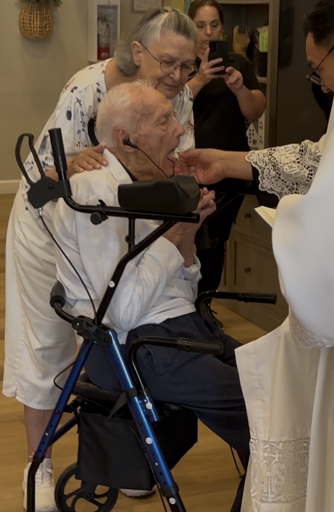 World War II Army veteran Raymond 