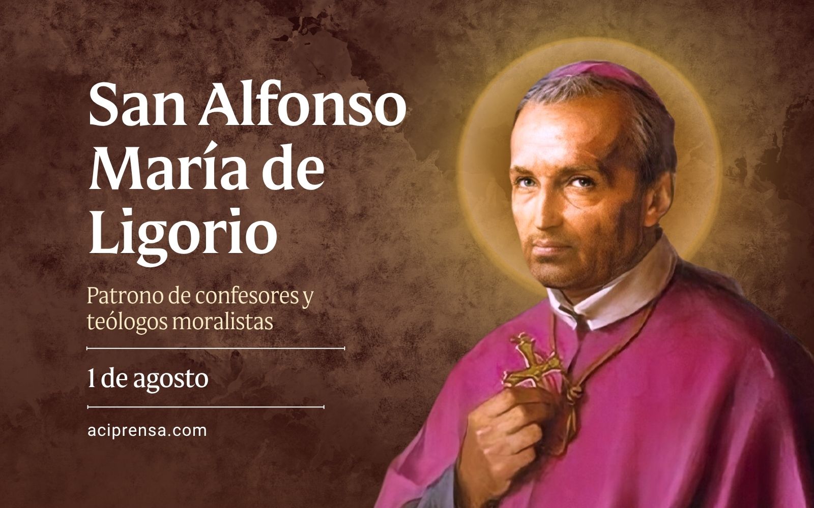 San Alfonso María de Ligorio, 1 de agosto / ACI Prensa