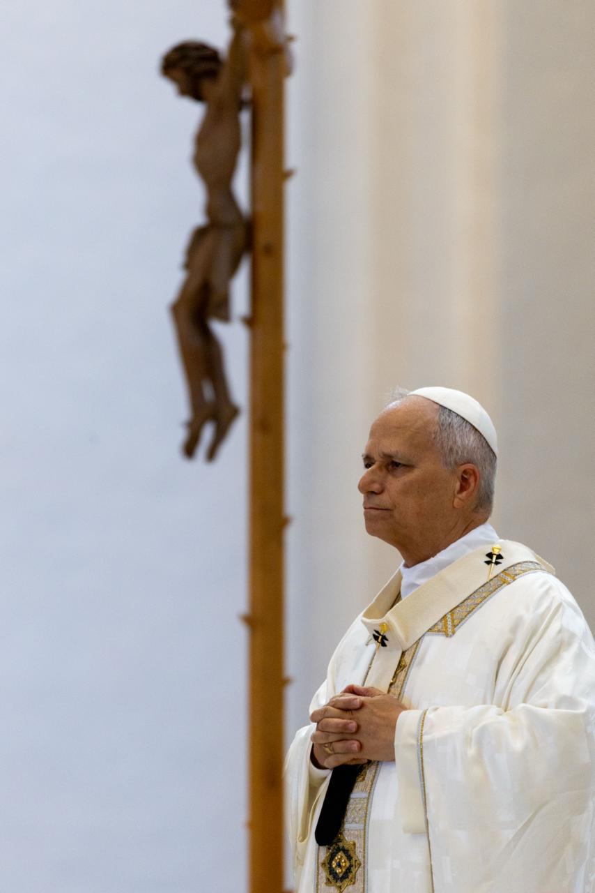 El Papa, este jueves en Asís. Crédito: Daniel Ibañez/ EWTN News.