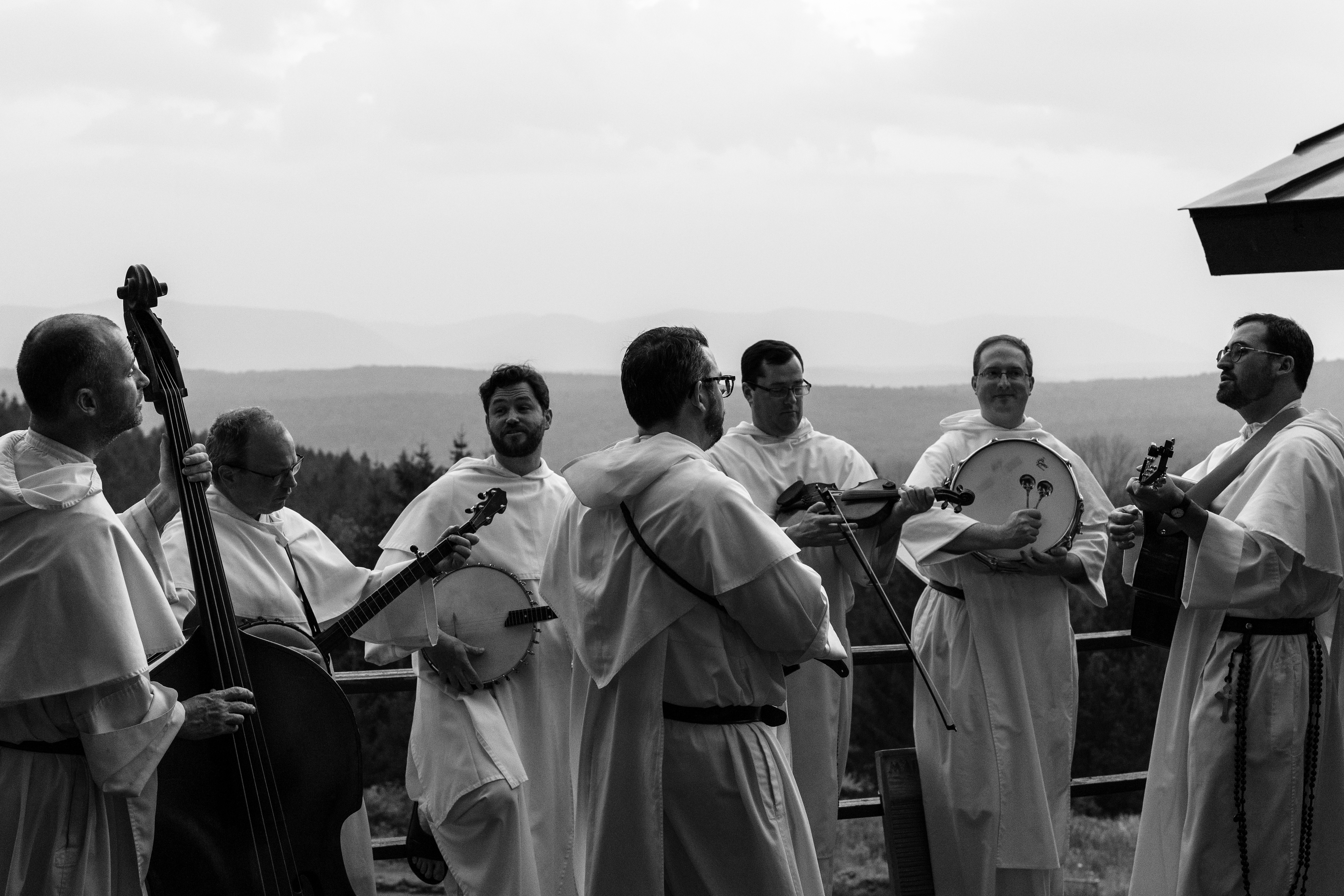 The Hillbilly Thomists have released a new album called “Strange Land.” | Photo courtesy of the Hillbilly Thomists