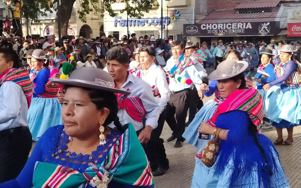 Entrada autóctona del domingo 9 de agosto. Crédito: Página de Facebook/Santuario de Urcupiña