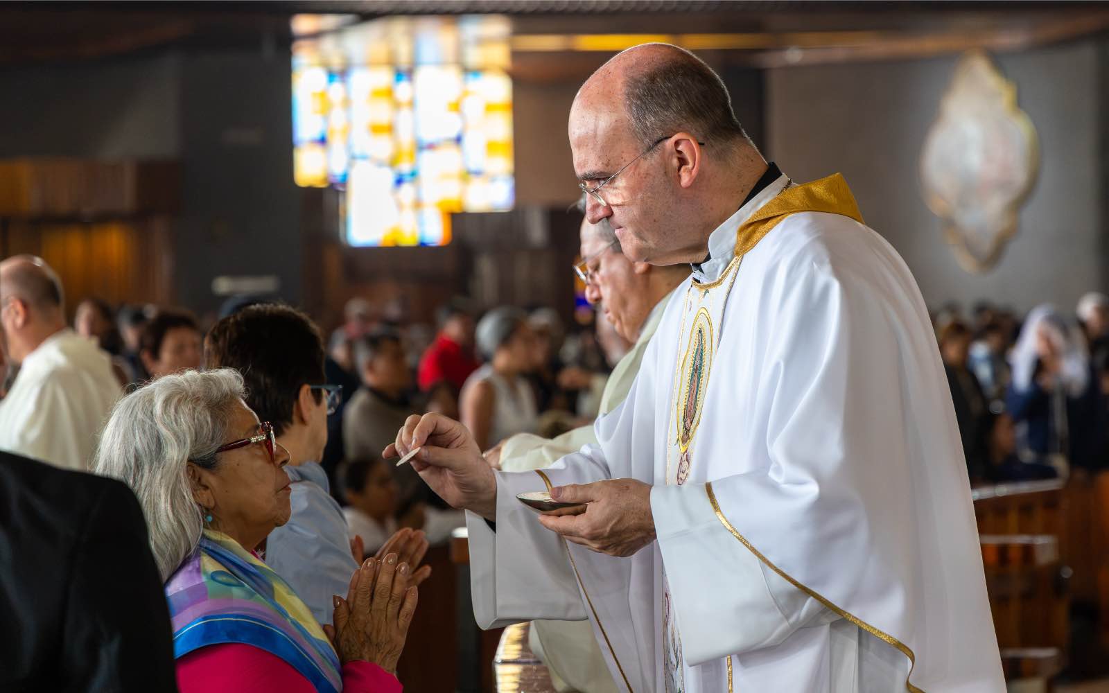 “México se caracteriza por ser la nación ungida por Dios en su historia para reconocer la realeza de Jesucristo”, aseguró Mons. Munilla durante su homilía, el 22 de agosto de 2026. Crédito: Basílica de Guadalupe.