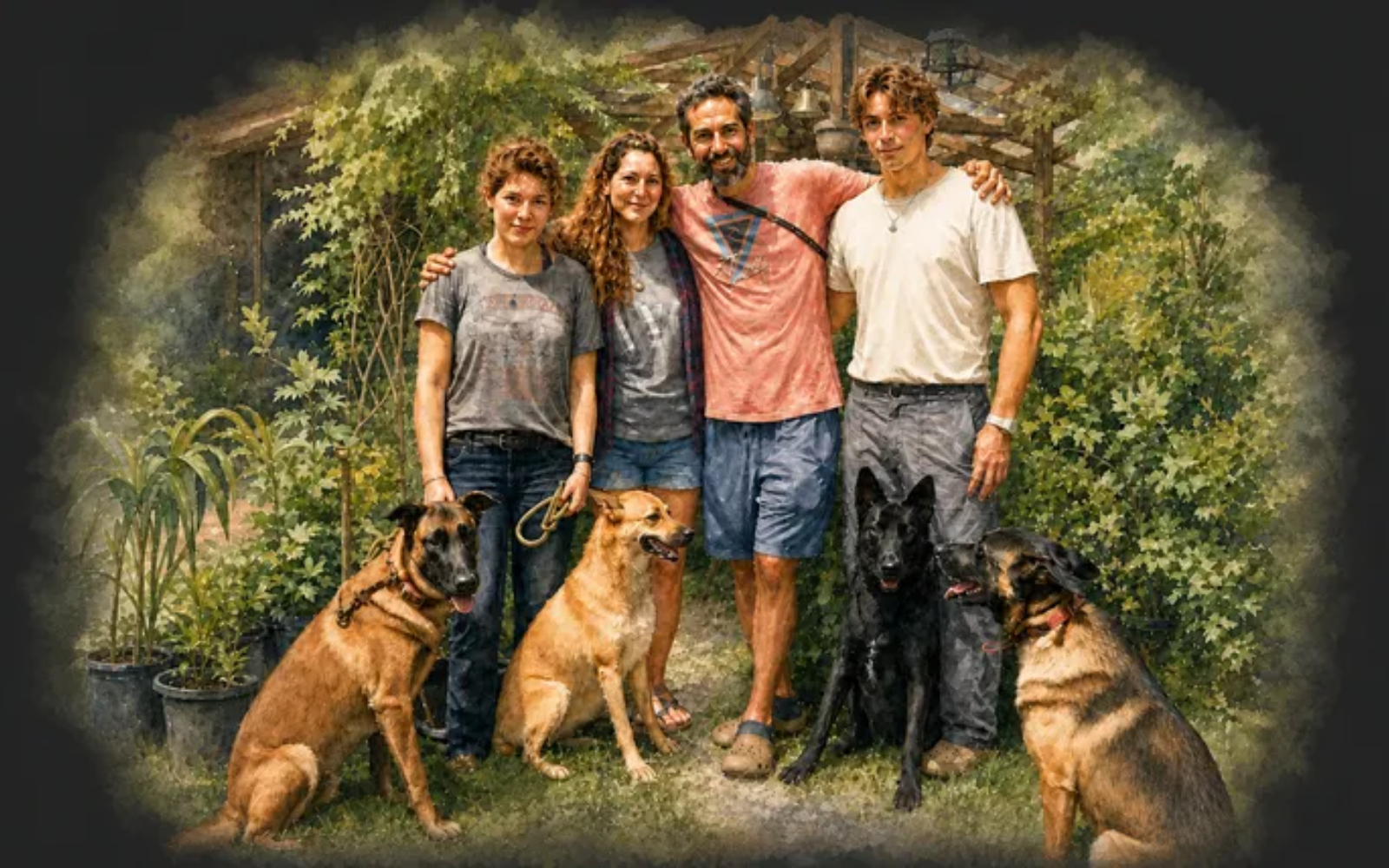 Familia Rooney. Crédito: Cortesía.