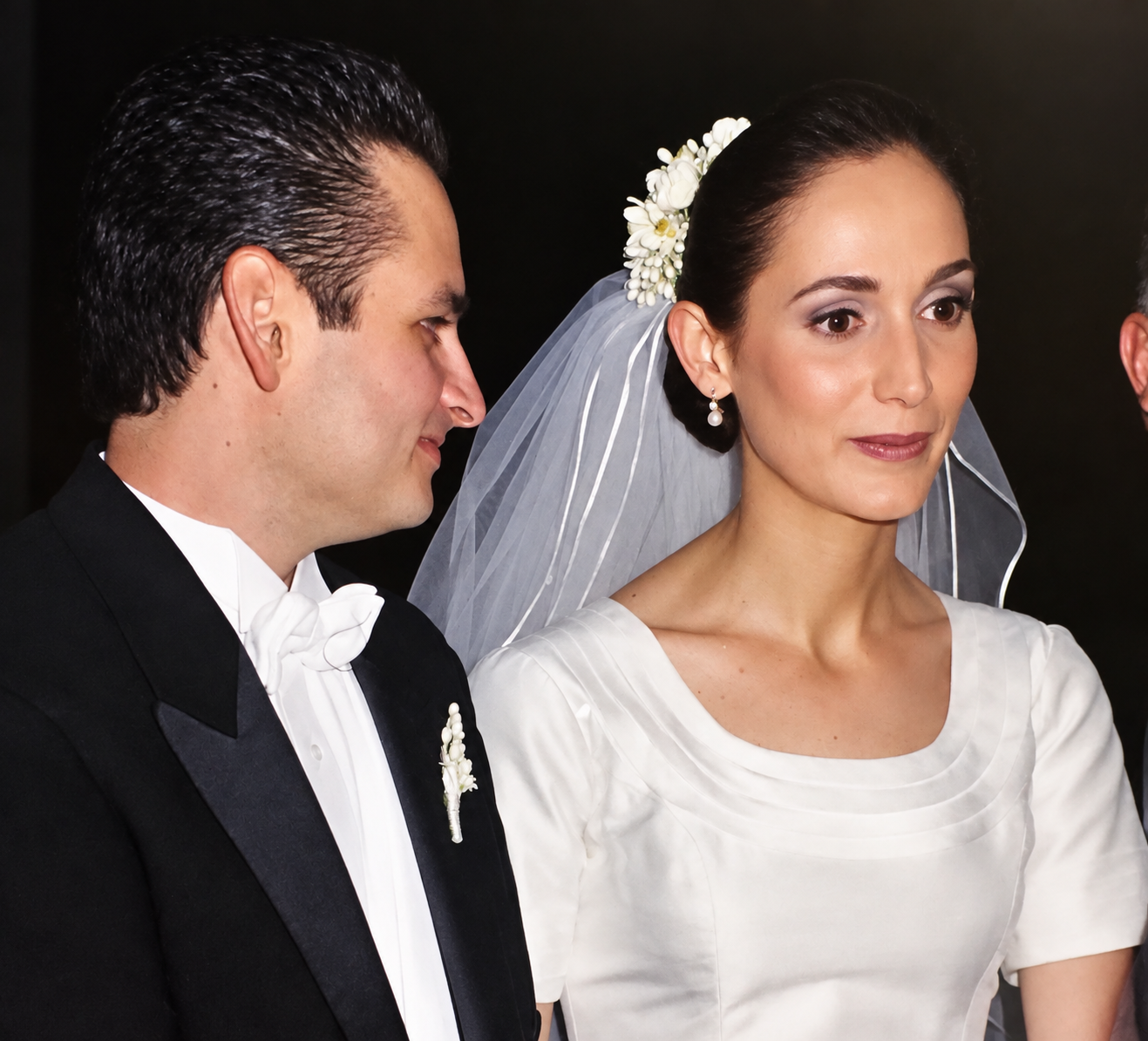 José Ignacio and Claudia were married on March 20, 1999, at the Santa Engracia Parish in the Archdiocese of Monterrey, Mexico. Credit: Courtesy.
