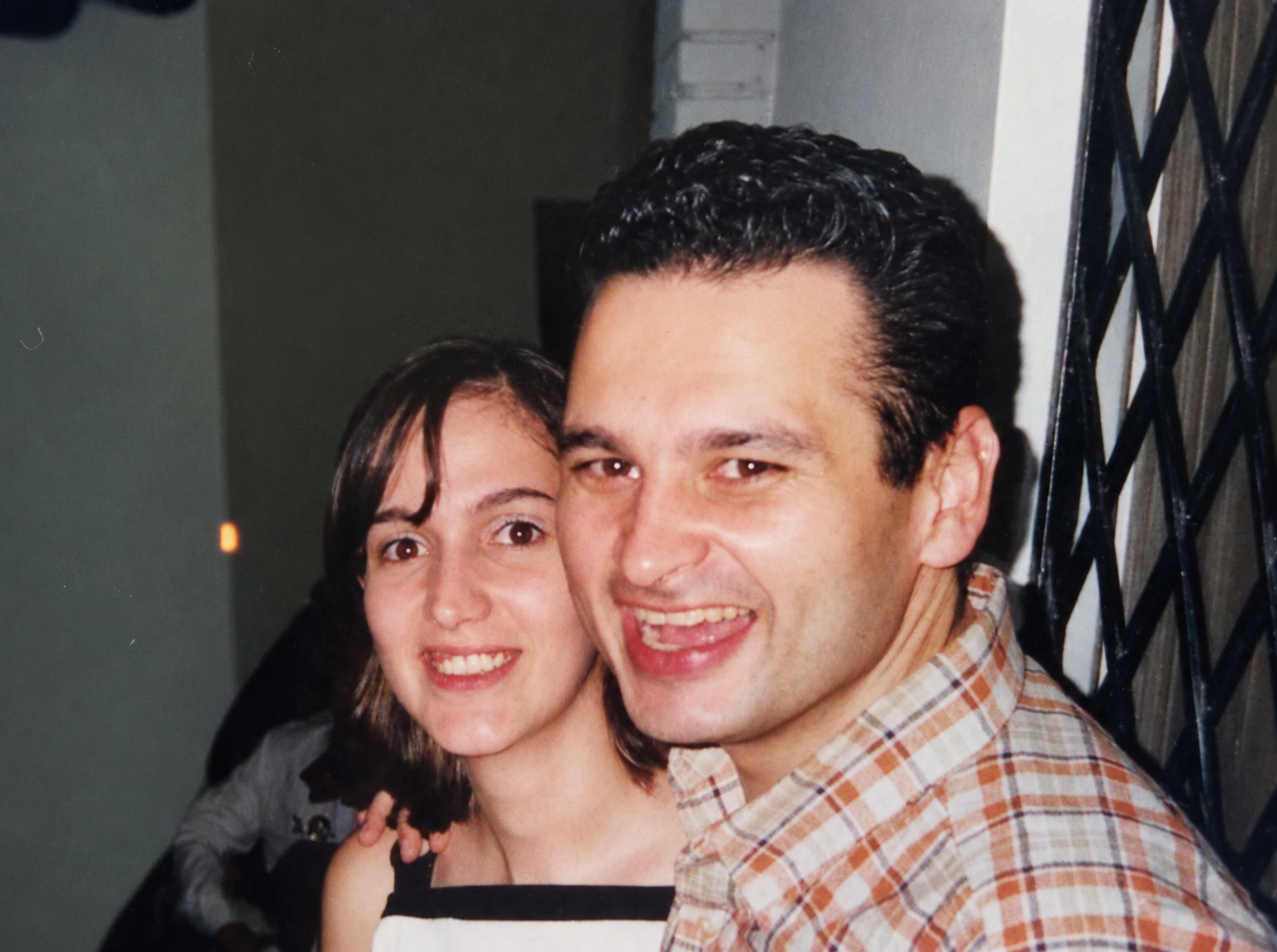José Ignacio and Claudia when they met. Credit: Courtesy.