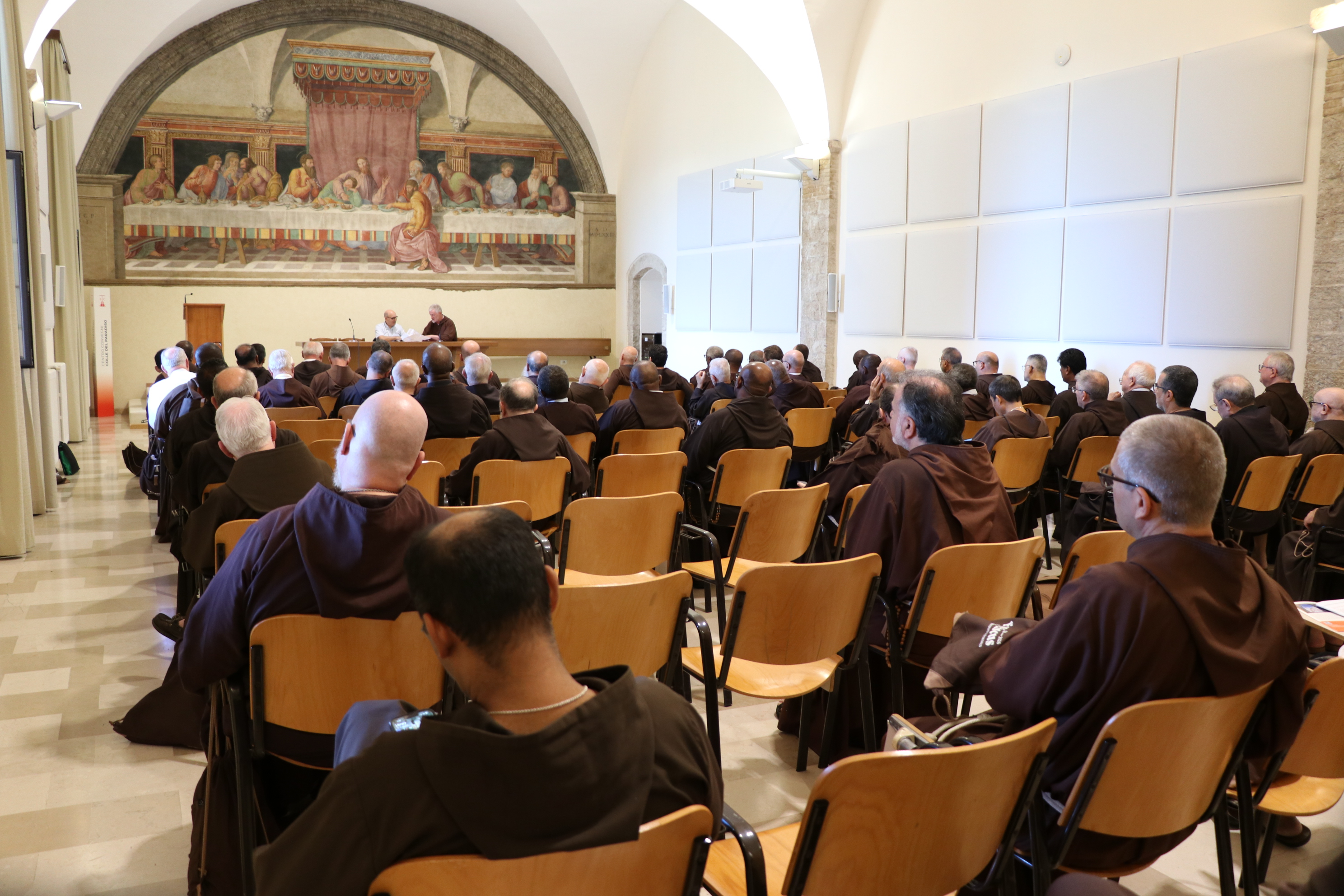 Capuchin bishops in Assisi, Italy, during a retreat held Sept. 9–13, 2026. | Credit: General Curia of the Capuchin Friars Minor
