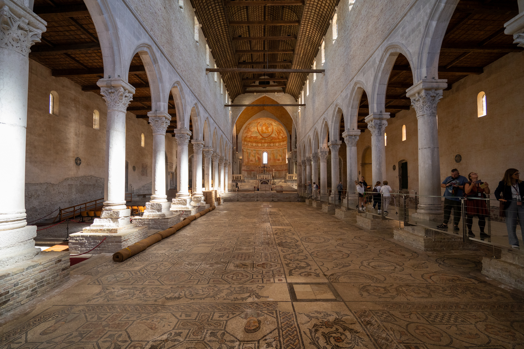 Basilica of Aquileia with the largest and best-preserved early Christian mosaic in the West. Credit: Courtesy of Tseng Kuang Yi.