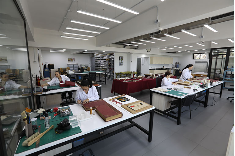 The Conservation and Restoration Center at the Holy Spirit University of Kaslik (USEK) in Lebanon. | Credit: Photo courtesy of USEK