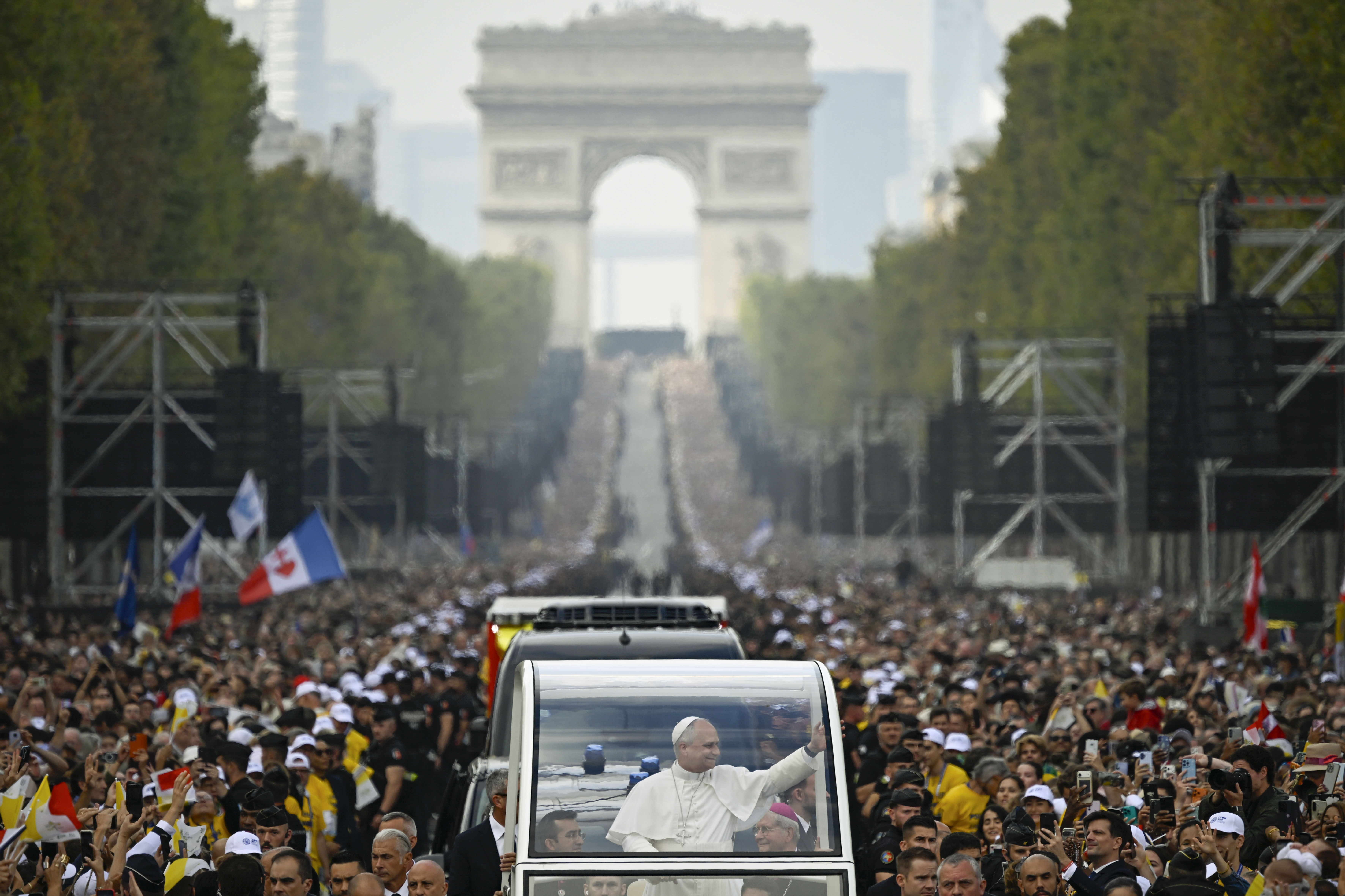 PHOTOS: Pope Leo XIV visits Paris and Lourdes on second day of France trip