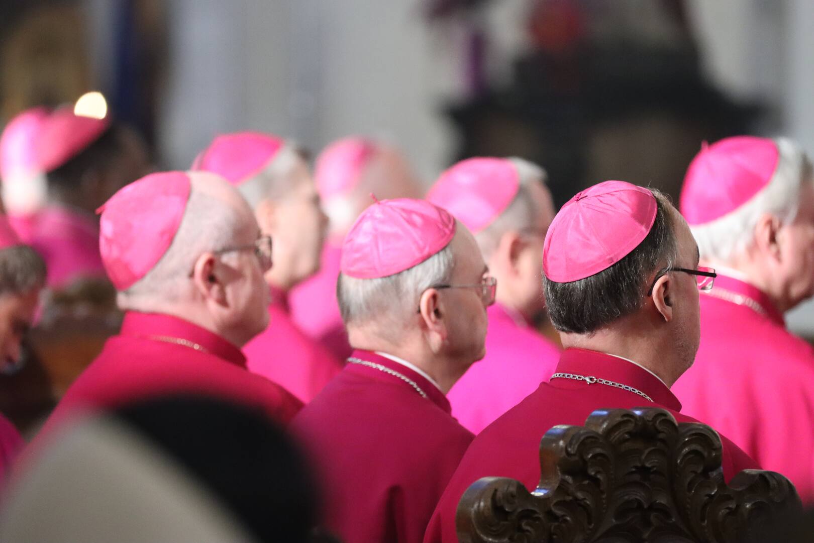 Members of the German bishops' conference at the opening Mass in Fulda Cathedral on Sept. 28, 2026. | Credit: Deutsche Bischofskonferenz/Marko Orlovic
