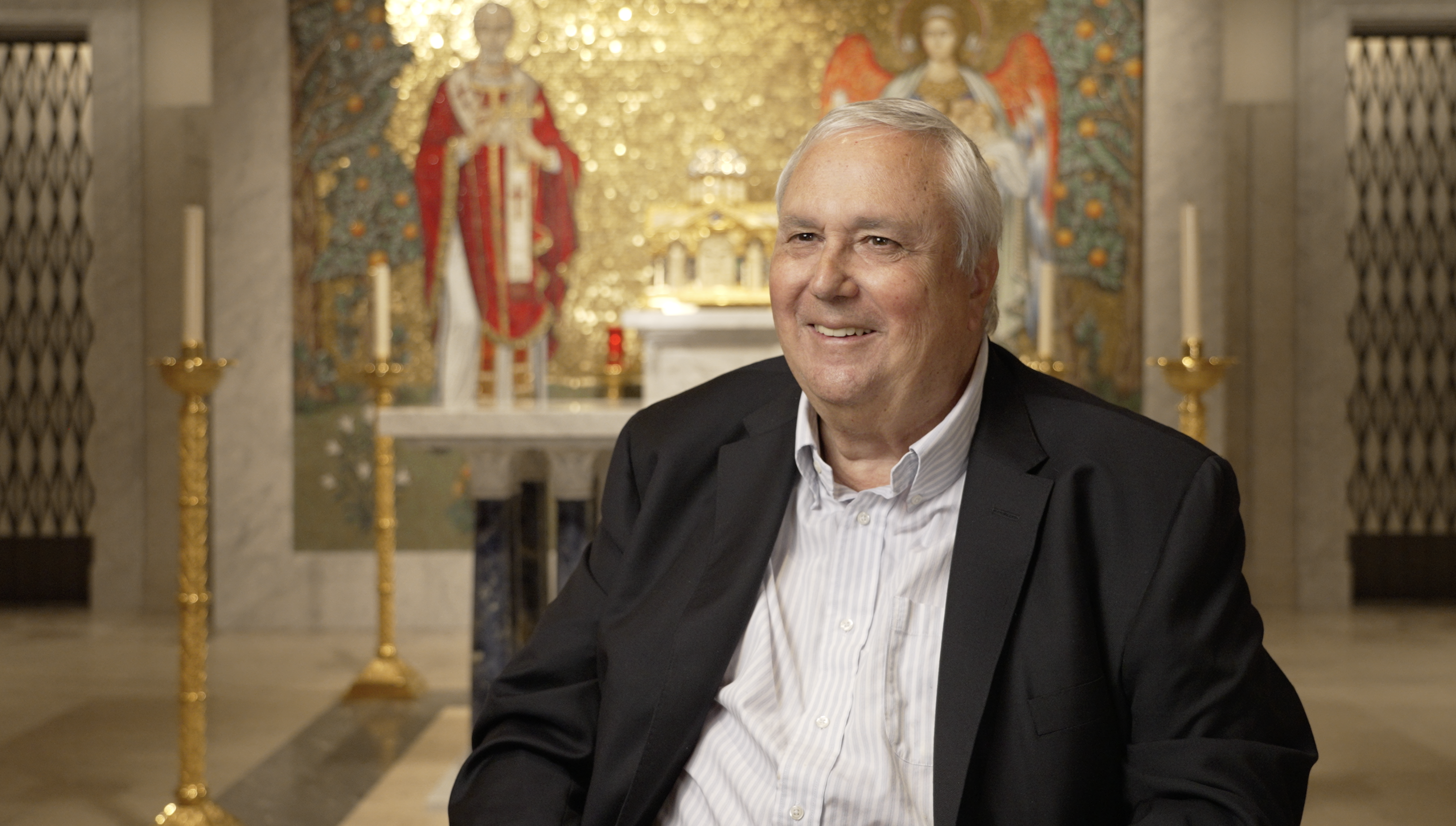 Deacon Steve Greco in the new film “Adore Him: He Is Here.” | Credit: Spirit Filled Hearts