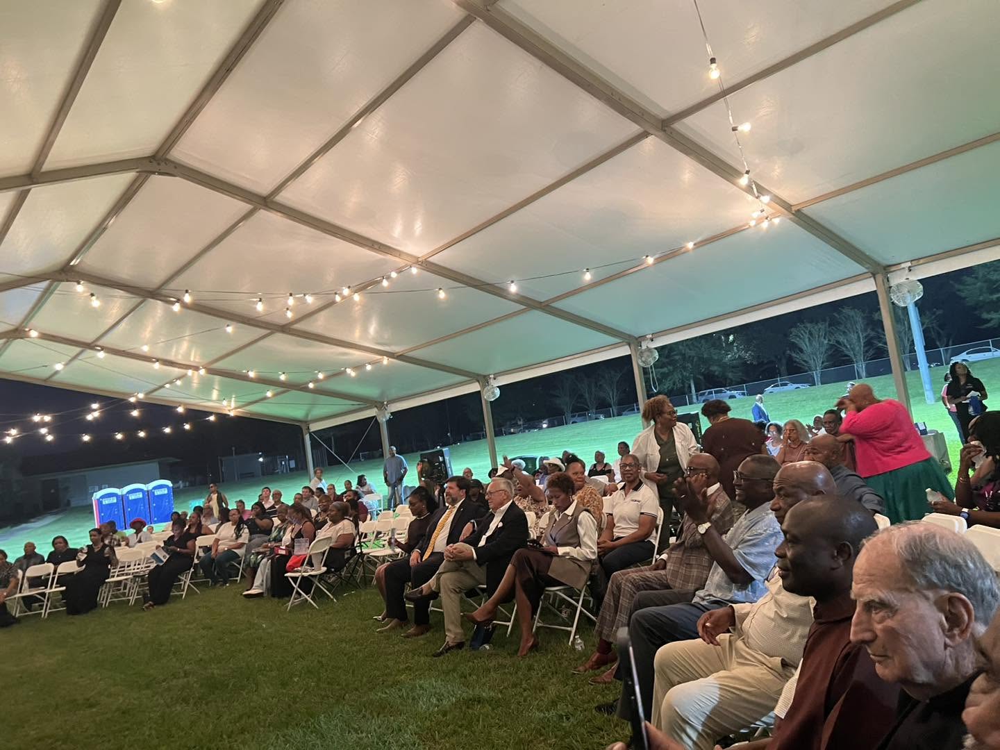 Nearly 500 people attend an ecumenical tent revival that took place in Africatown, just outside of Mobile, Alabama, from Sept. 22&ndash;24, 2026. | Credit: Our Mother of Mercy Parish